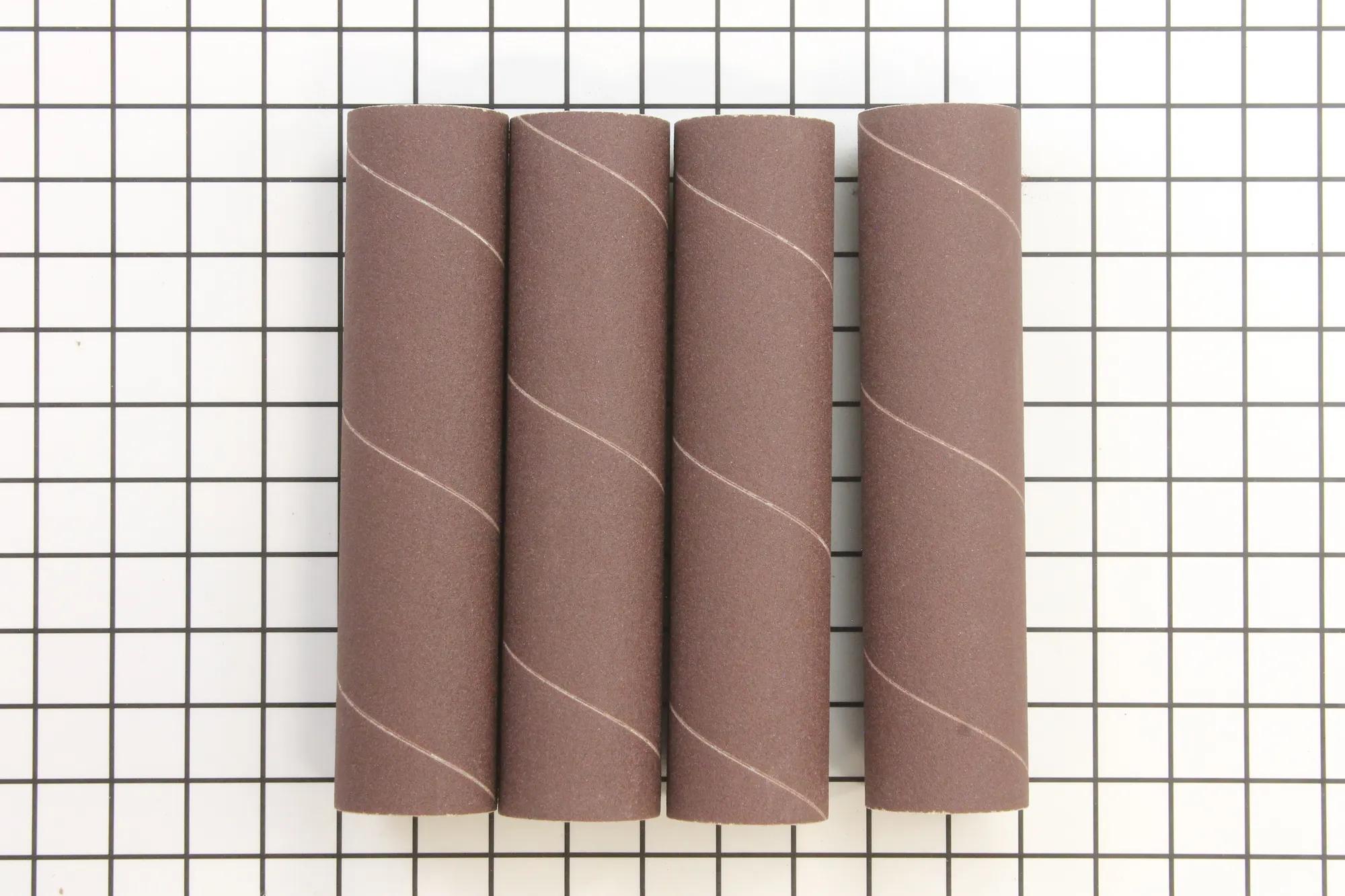 Sanding Sleeves, 2 x 9 in, 100 Grit, Pack of 4
