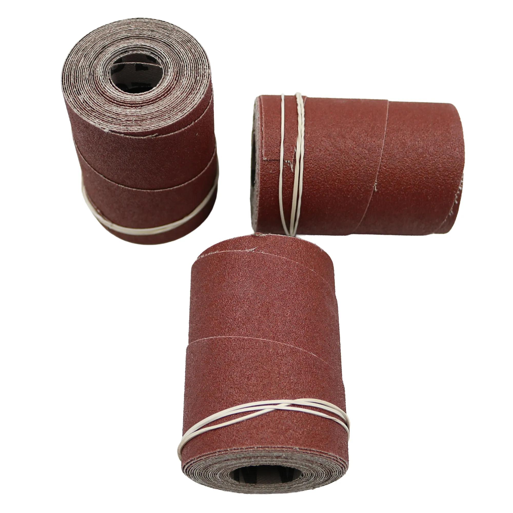 Ready-to-Wrap Abrasive Sandpaper, 22 in, 100 Grit, Pack of 3