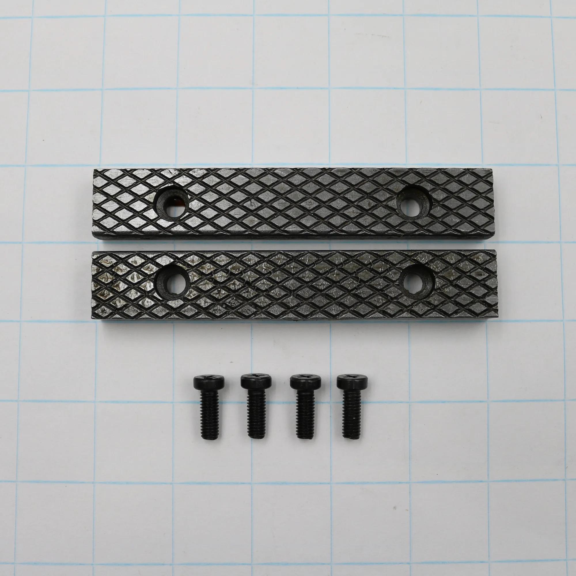 Serrated Jaw Inserts with Screws