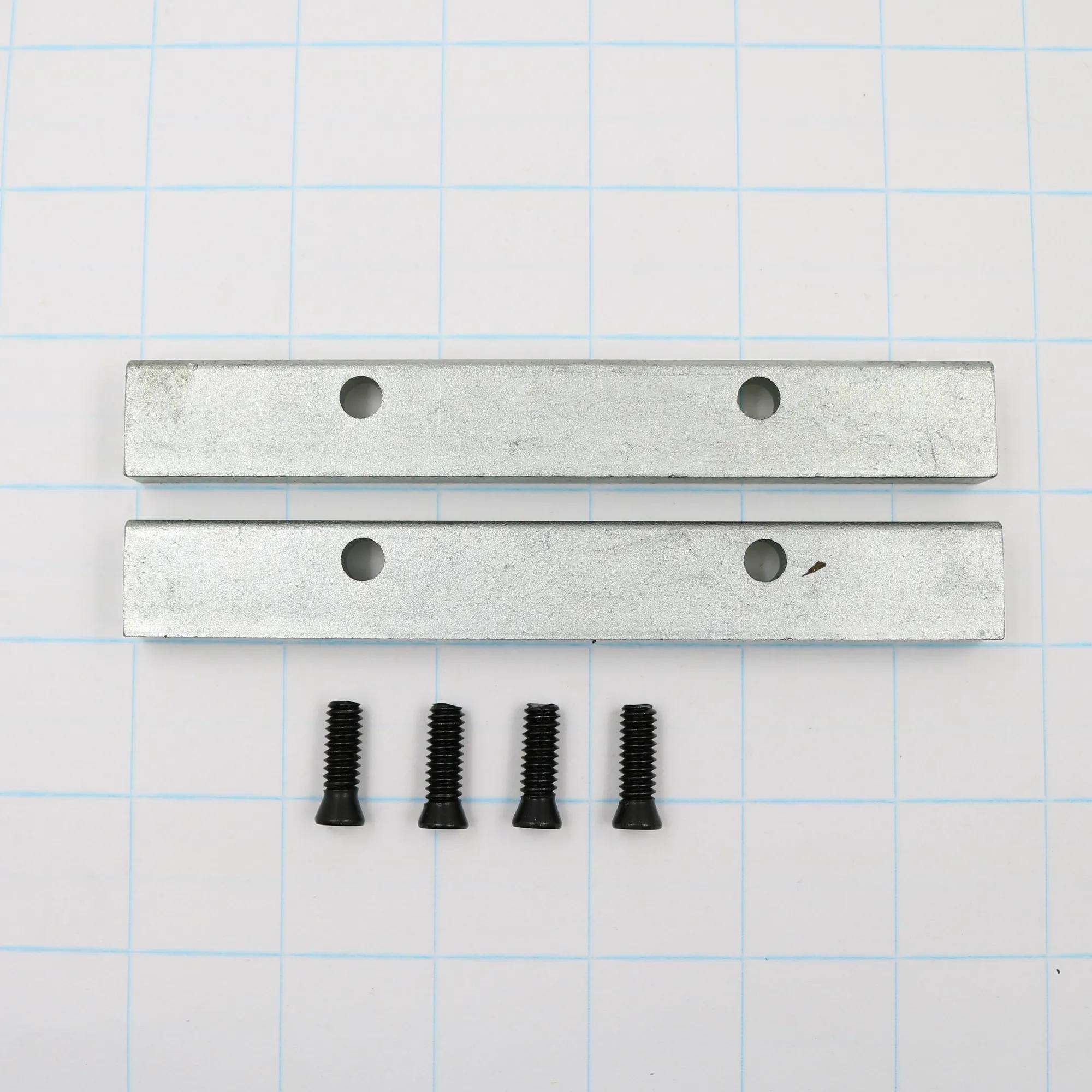 Serrated Jaw Inserts with Screws