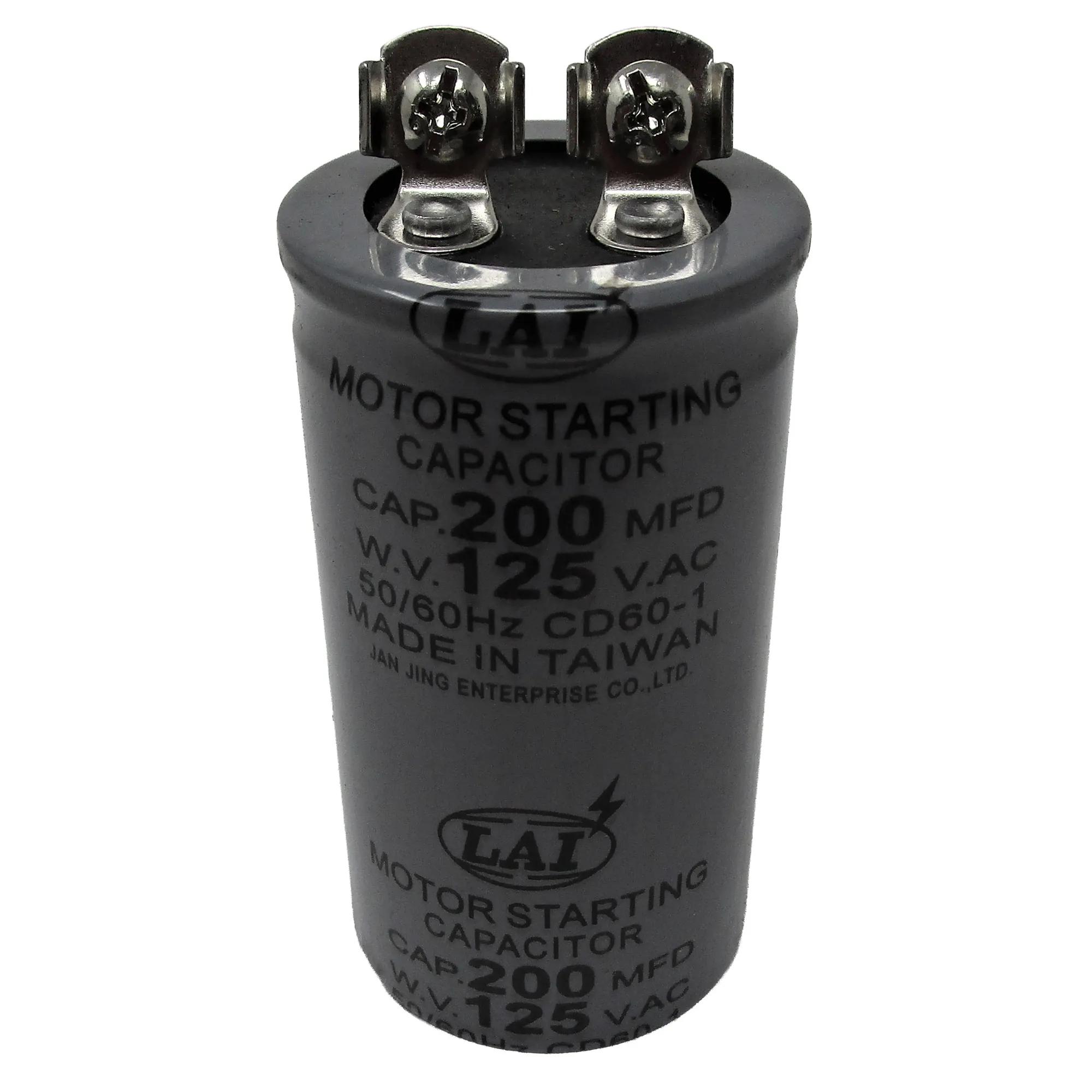 Start Capacitor 200MFD 125vac for JET Machinery (IBG8-06)