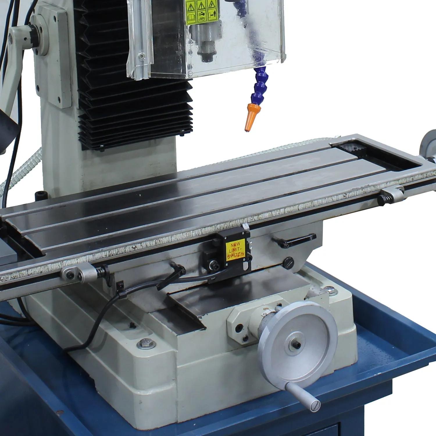 31.5” x 9.45” milling-style table enables you to tackle a wider variety of projects (with the right tooling)