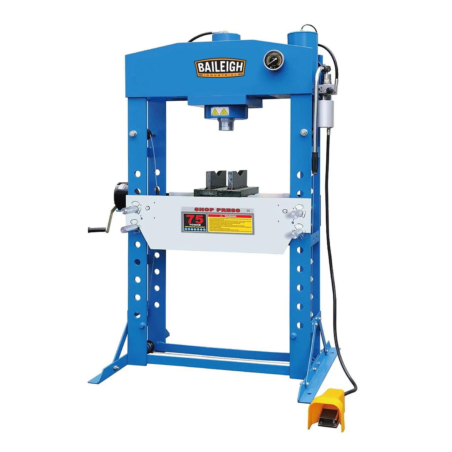 75 Ton Hydraulic Shop Press