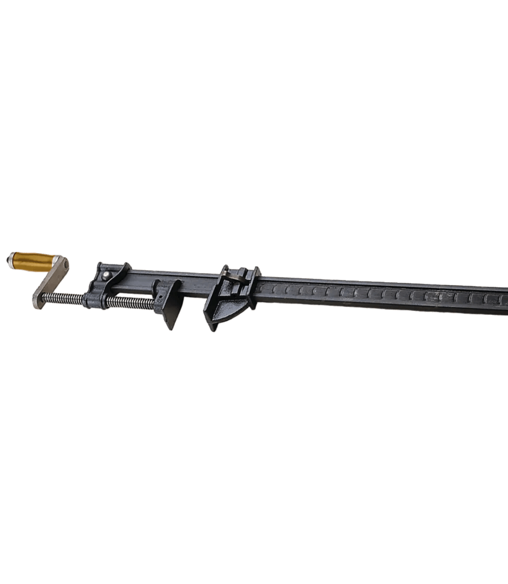 I Bar Clamp 4Ft Opening 1-13/16 in. Throat Depth, 1-7/8 Clamp Face