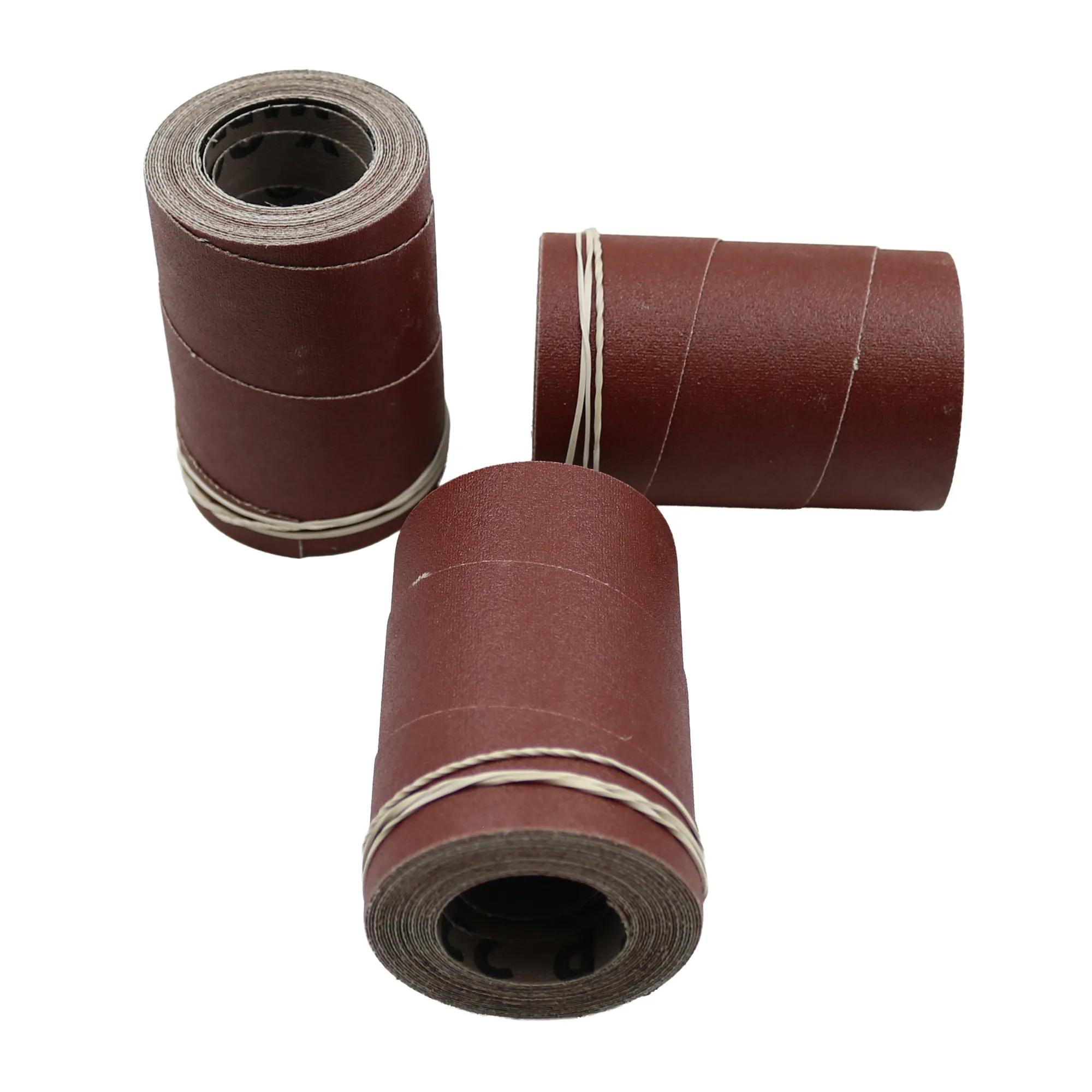Ready-to-Wrap Abrasive Sandpaper, 22 in, 220 Grit, Pack of 3