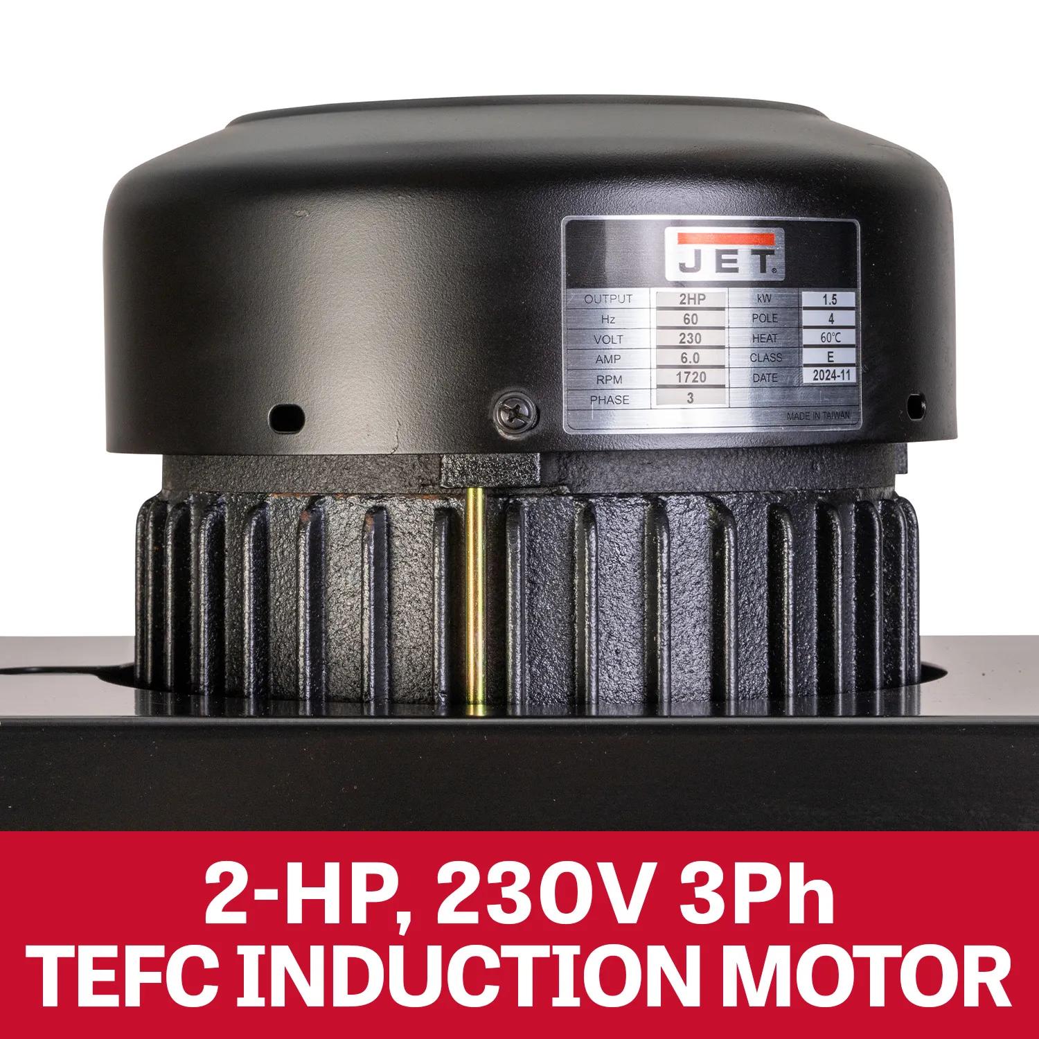 1-1/2" Drilling Capacity, 2HP, 230V 3PH(JDP-20EVS-110)