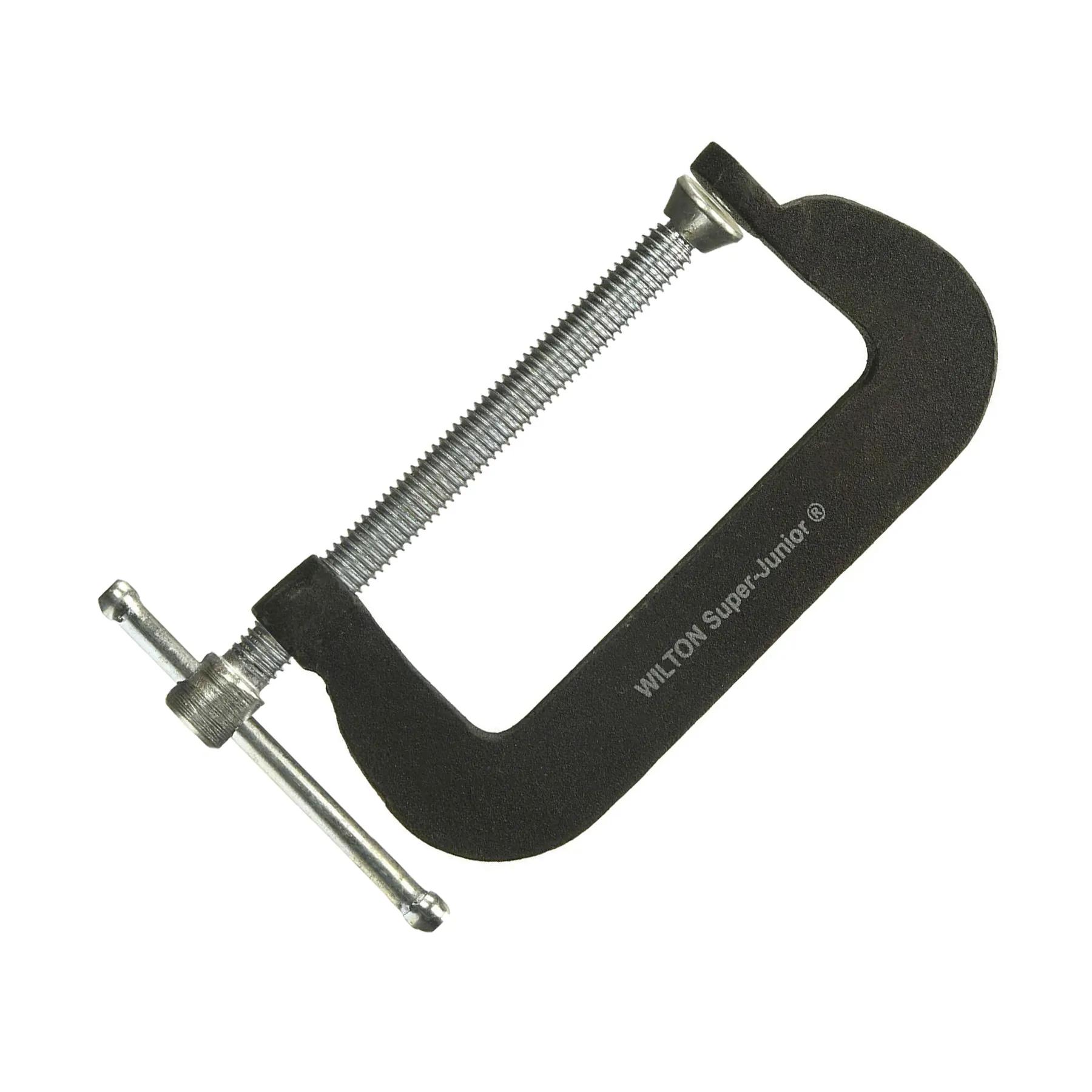 Forged Super Junior C-Clamp 0 - 3 in. Opening Capacity, 1-3/8 in. Throat Depth