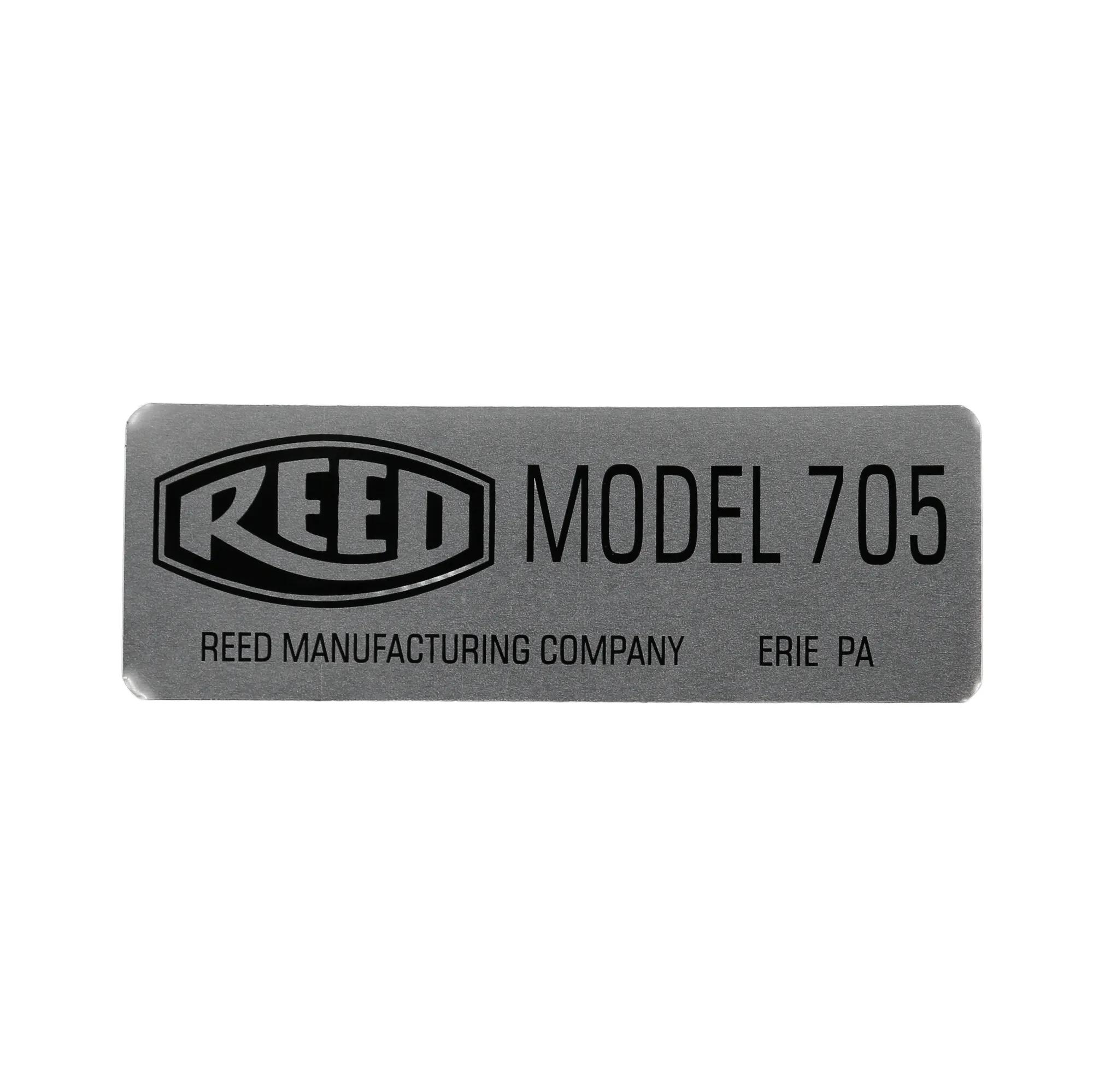 705 Reed Nameplate (9147051)
