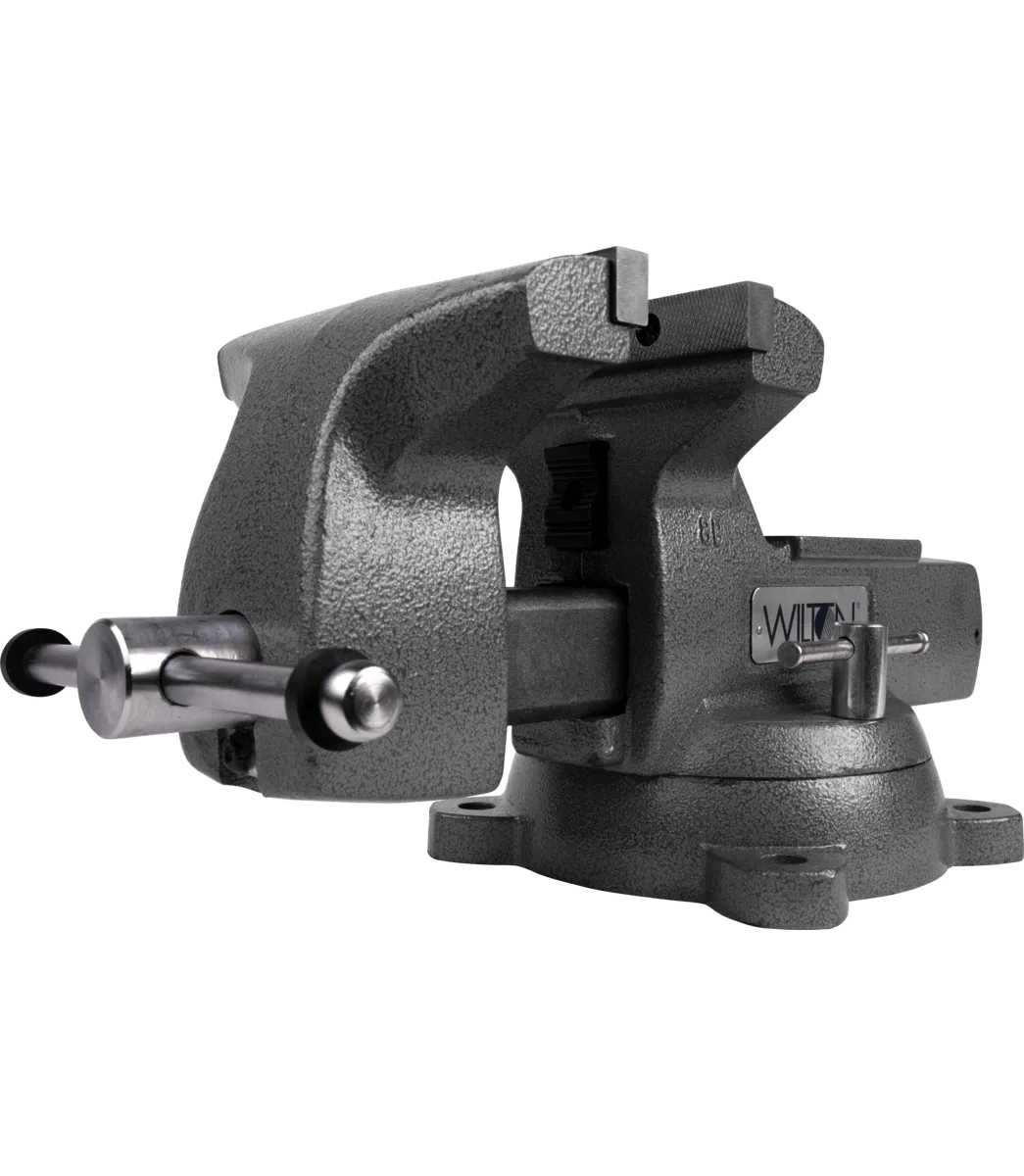 8 in. Mechanics Vise with Swivel Base