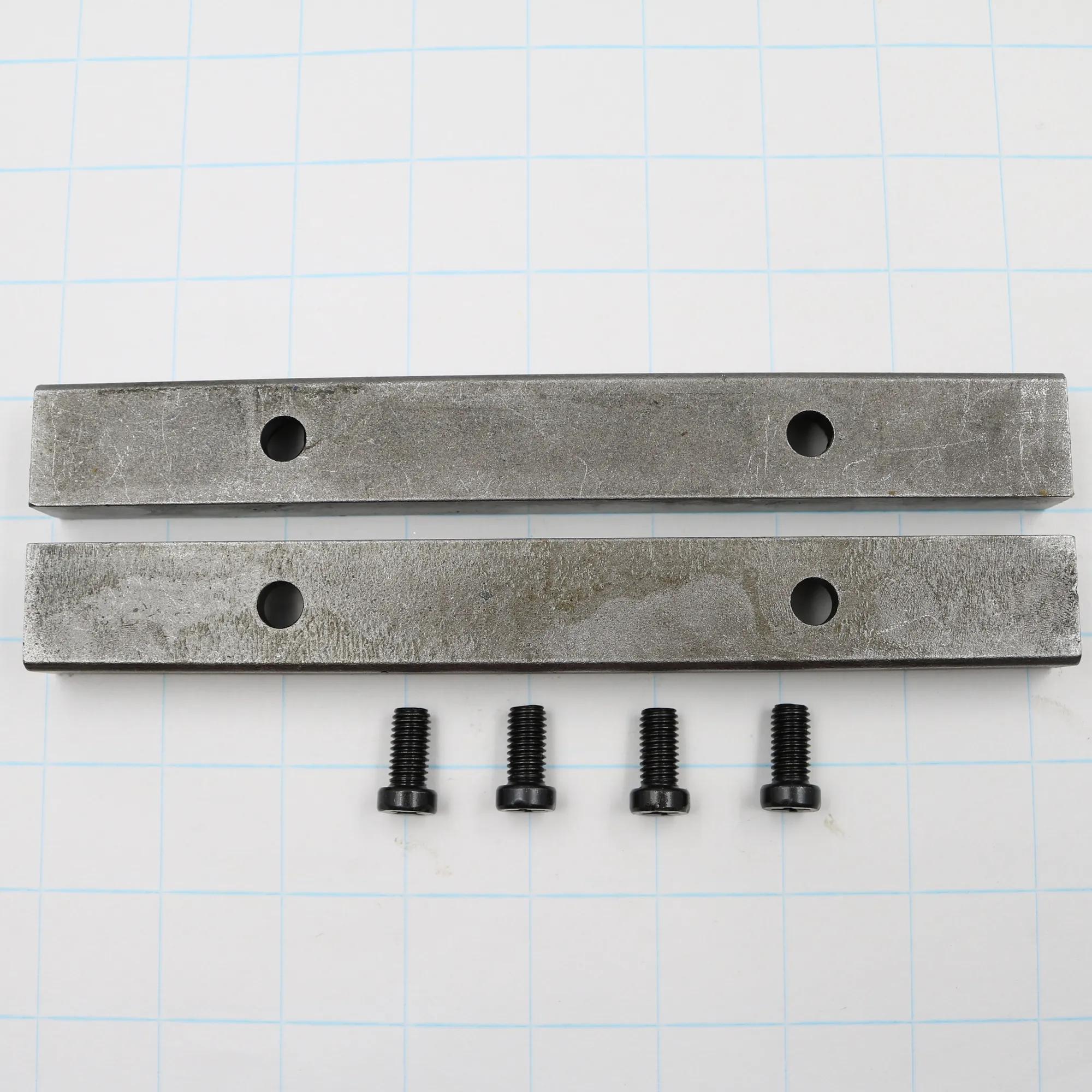Jaw Inserts, Set of 2 with Four Screws