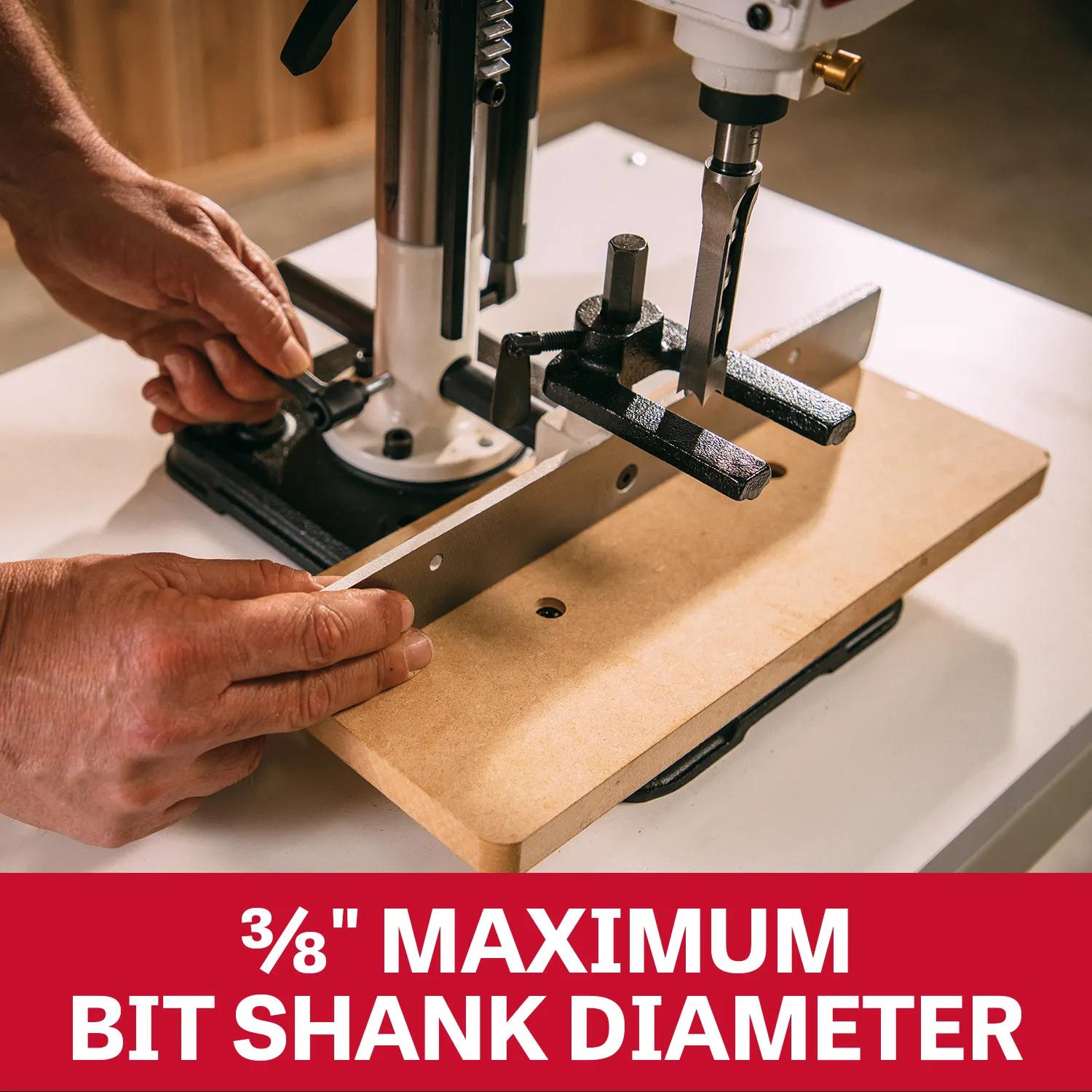 1/2" Capacity, Benchtop Mortise , 1725 RPM, 1/2HP, 115V 1PH(JBM-5)