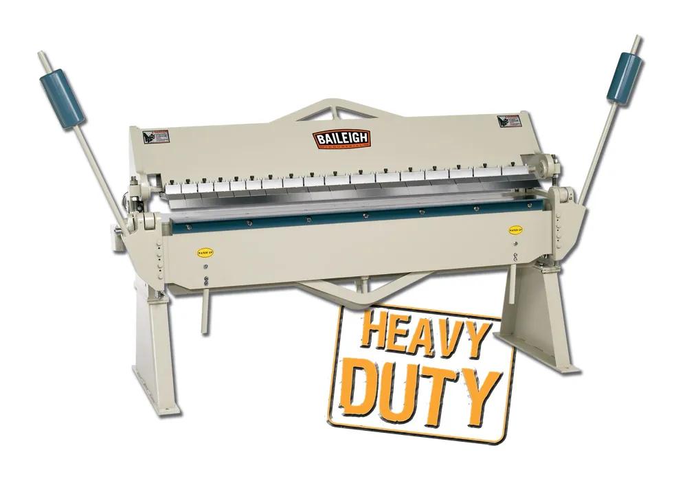Box and Pan Finger Brake | Heavy Duty Sheet Metal Brake - Baileigh