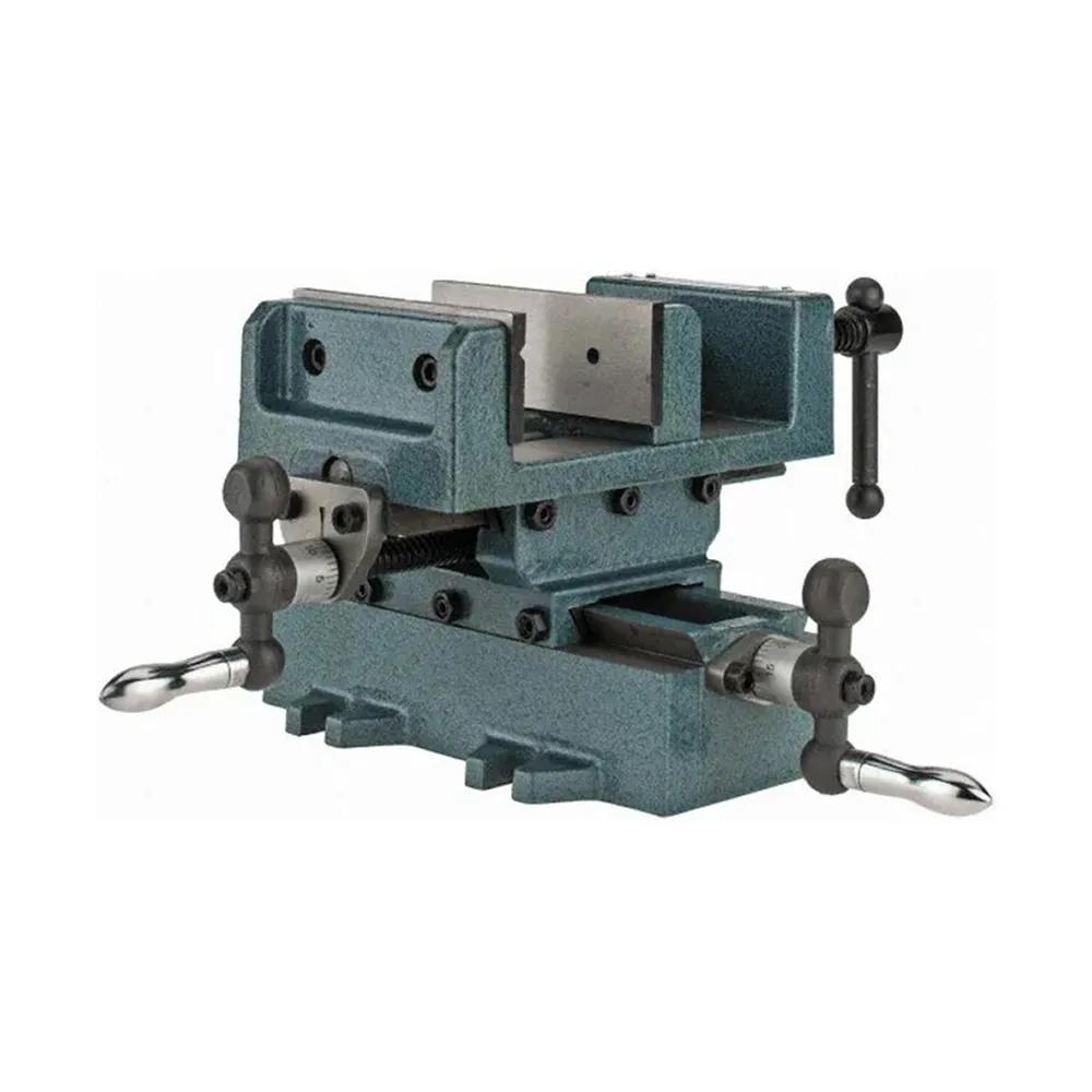 4 in.  Cross Slide Drill Press Vise