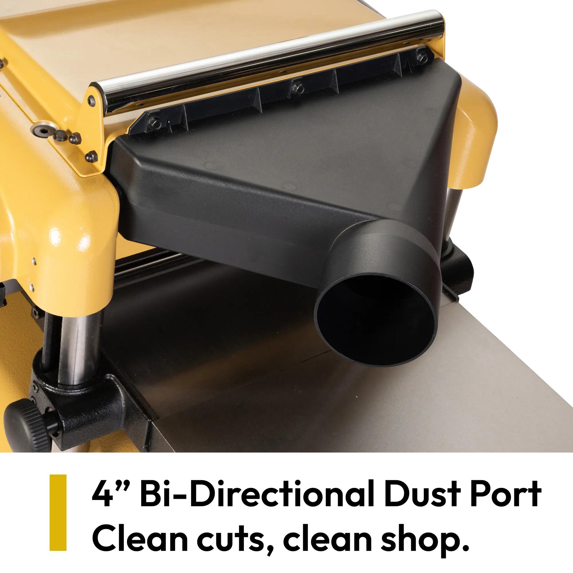 15-Inch Planer, Helical Cutterhead, 3 HP, 1PH, 230V (15BHH)