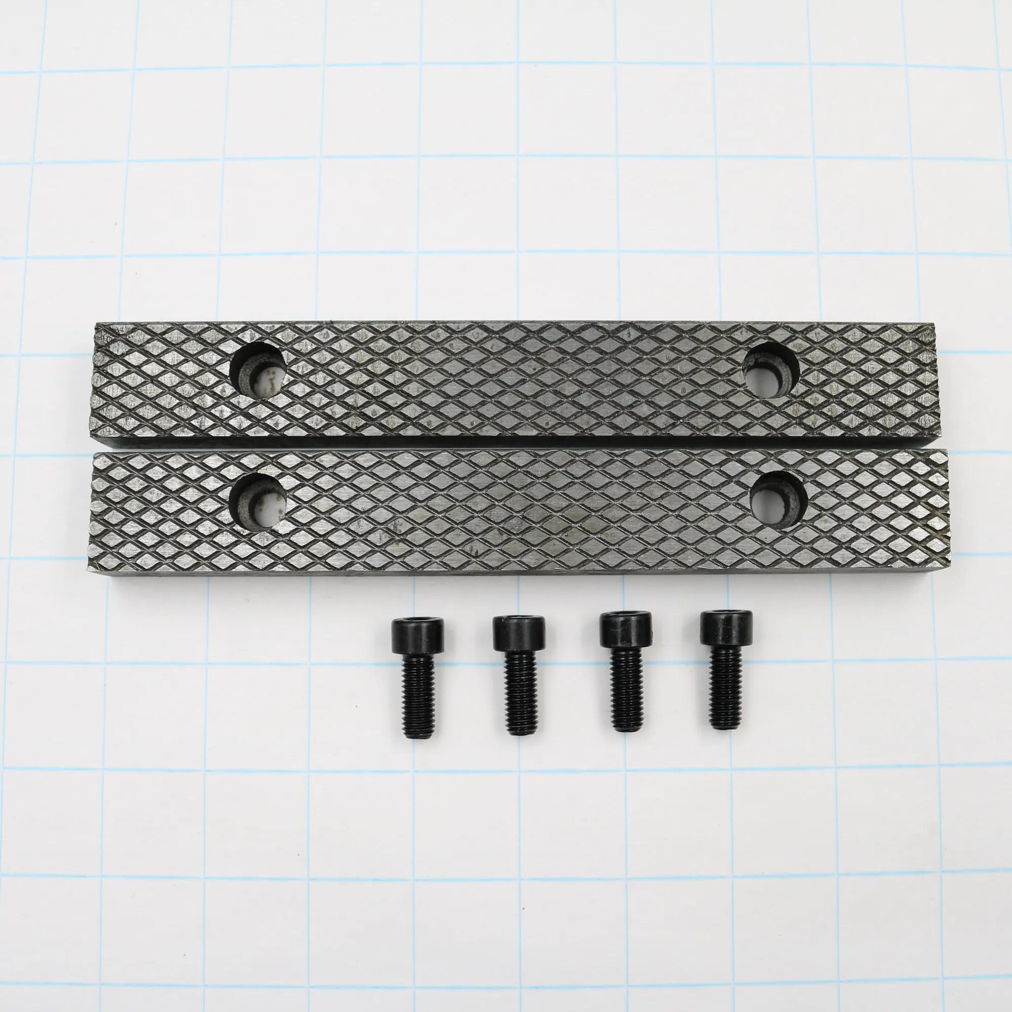 Serrated Jaw Inserts with Screws