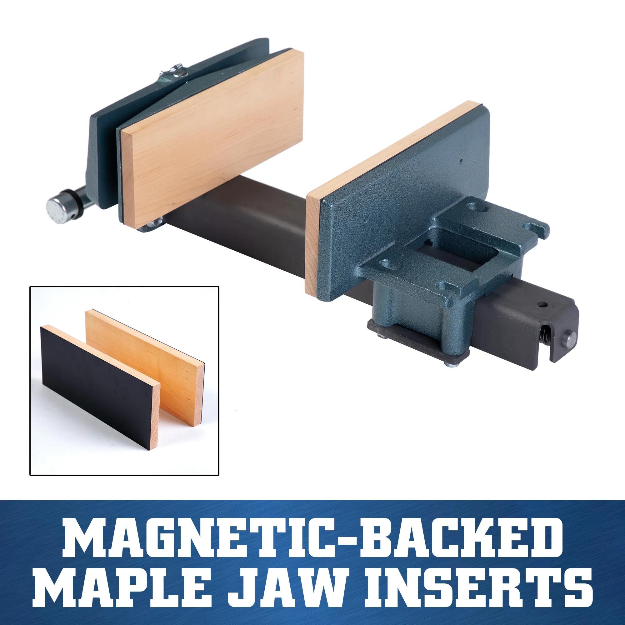 4 x 8 in. Rapid Acting Pivot Woodworkers Vise