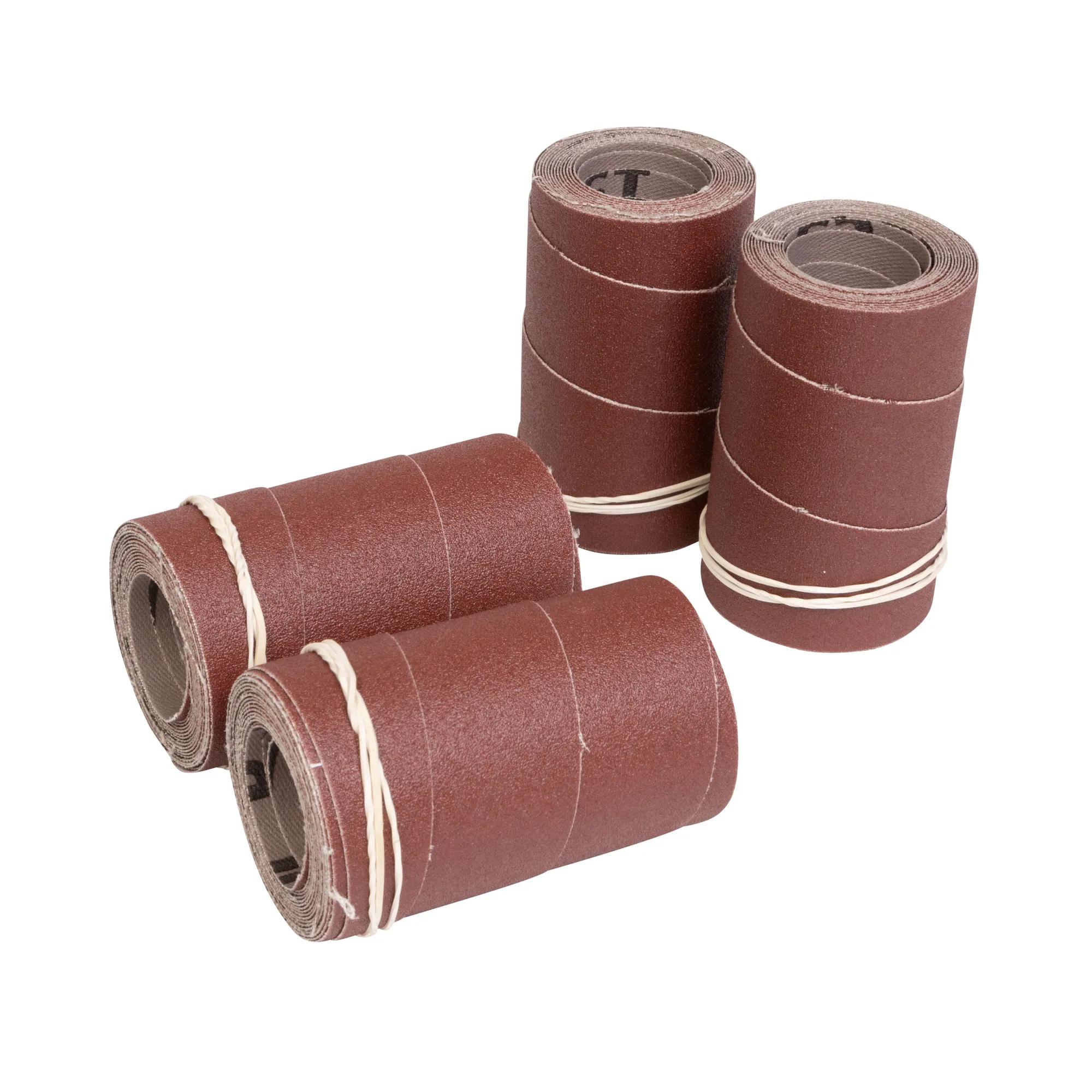 Ready-to-Wrap Abrasive Sandpaper, 16 in, 150 Grit, Pack of 4