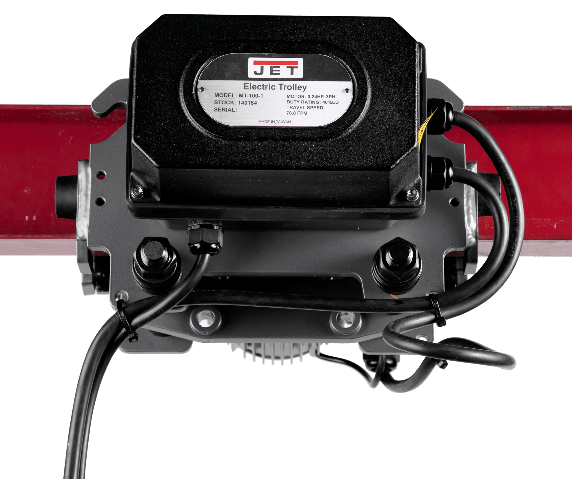 5 Ton,  2 Speed Electric Trolley, 0.2 5 / 0.75HP, 230V 3PH(MT500)