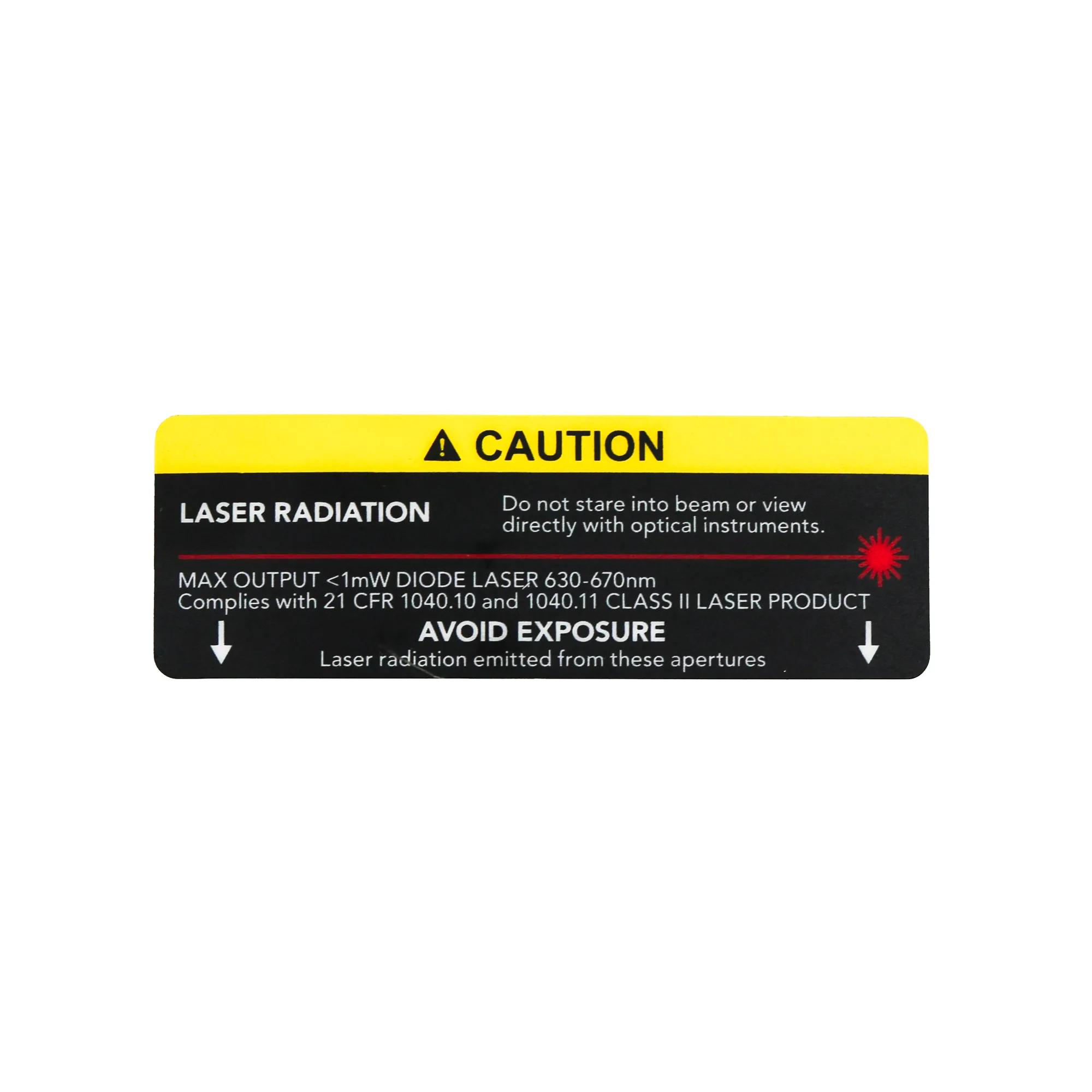 Laser Warning Label, English Version No | PM2820EVS-255