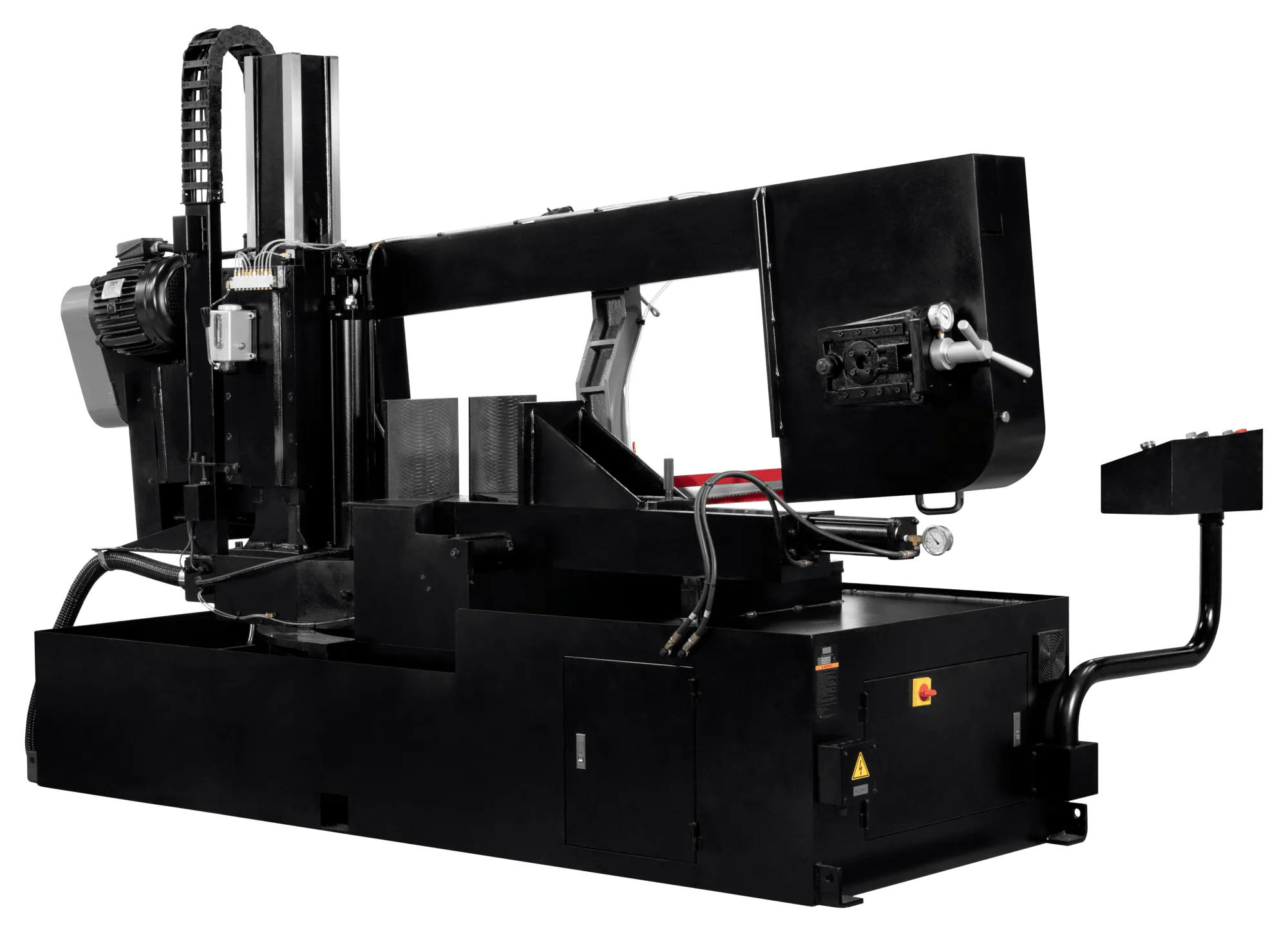 18 x 31" Semi-Automatic Dual Mitering EVS Bandsaw, 7.5HP, 230V 3PH(ECB-1833DMEVS-230)