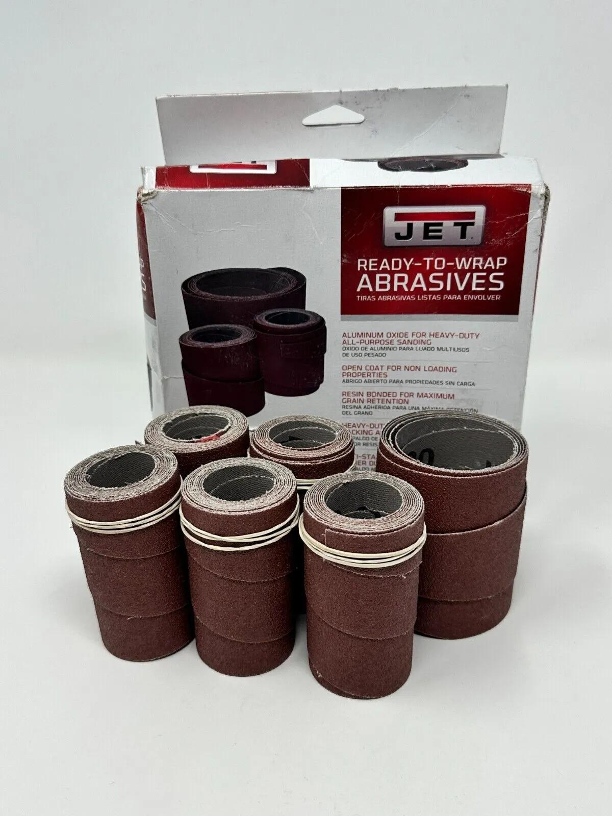 Ready-to-Wrap Abrasive Sandpaper, 10", 60 Grit (6-Pack)