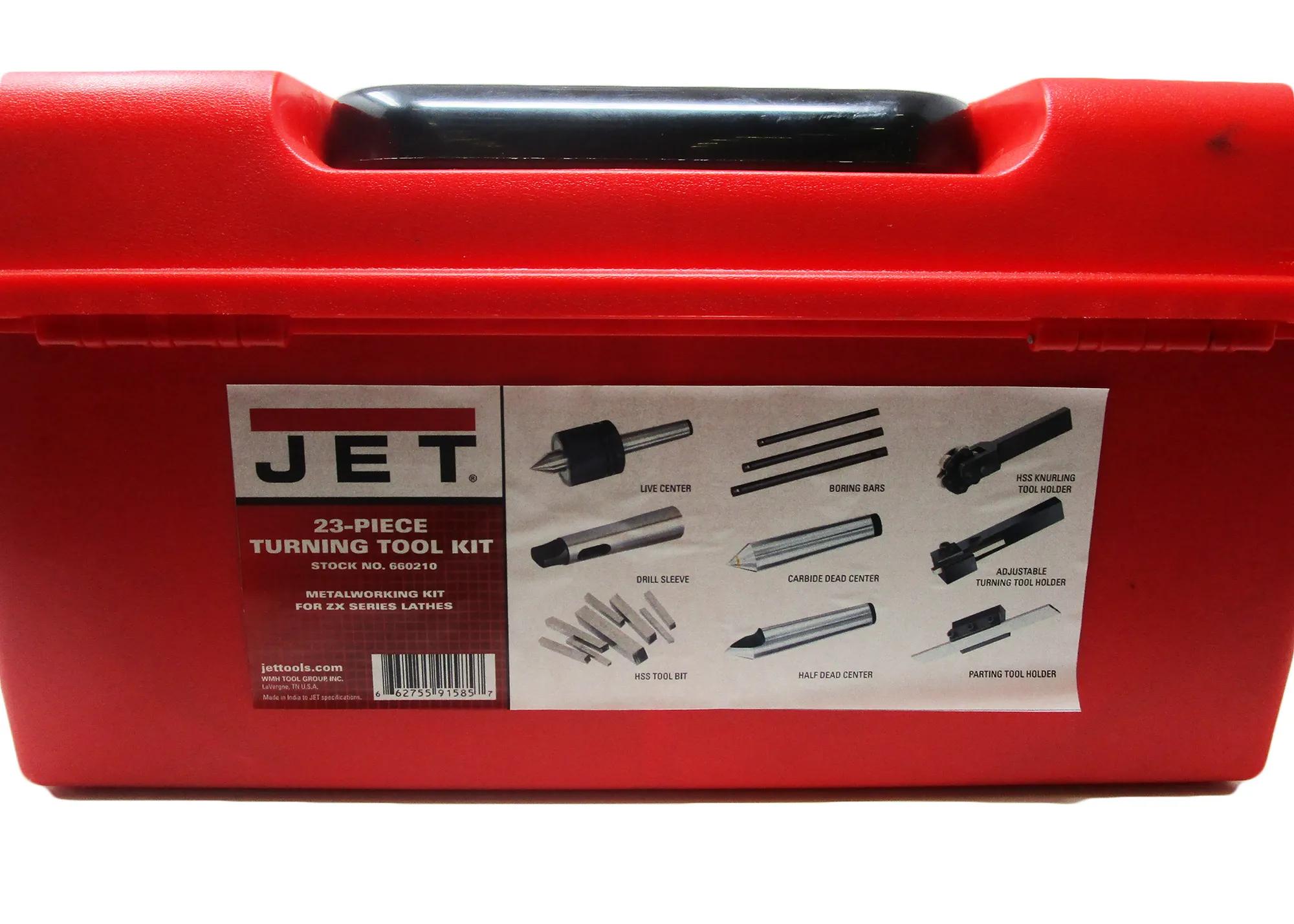 23-Piece Turning Tool Kit for All ZX Series Lathes