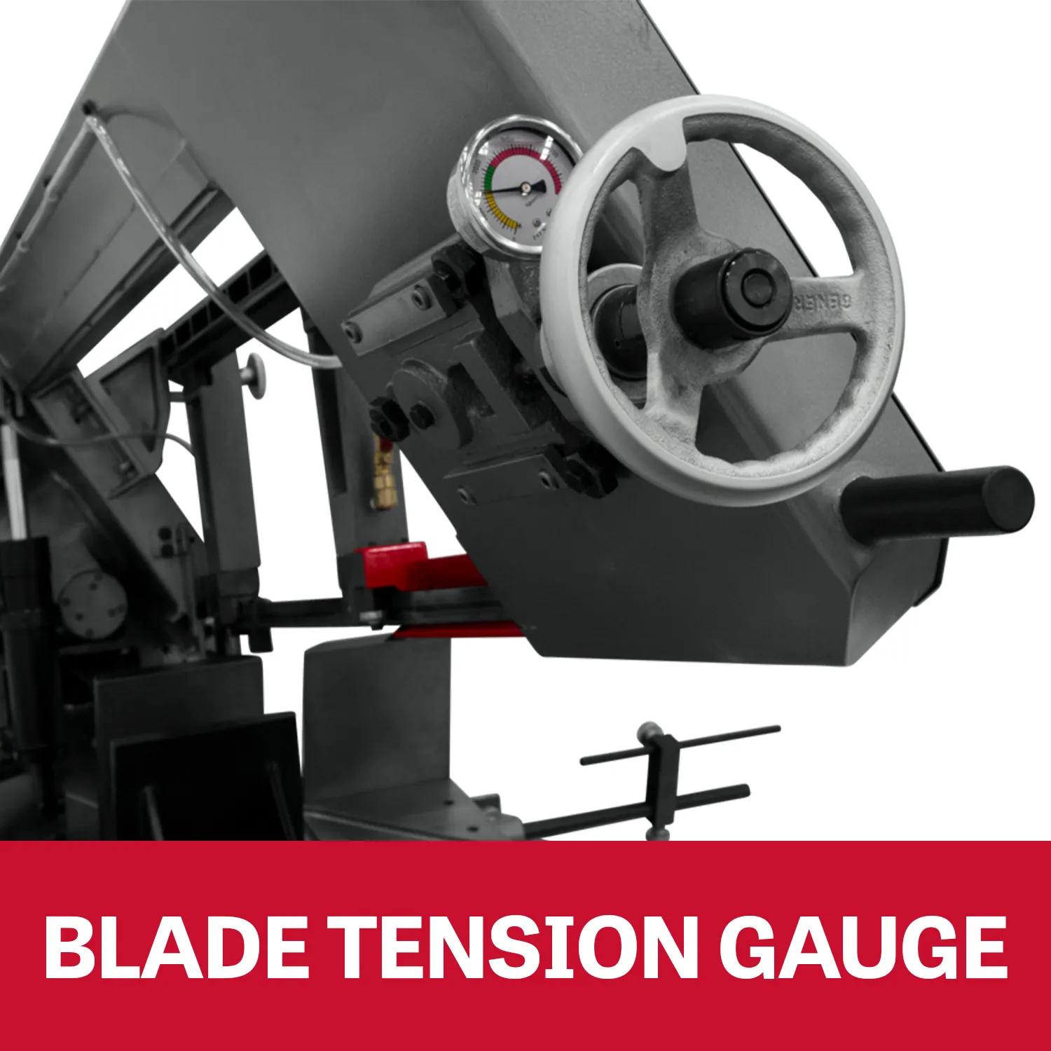 13" Semi-Automatic Dual Mitering Bandsaw 3HP, 3HP, 460V 3PH(MBS-1323EVS-H-4)