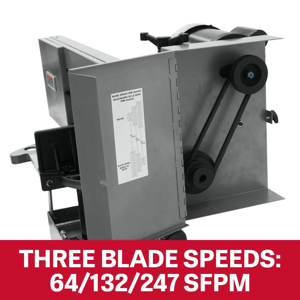 8" Horizontal/Vert. Dual Mitering Portable Band Saw, 0.75HP, 115V 1PH(HVBS-8-DMW)