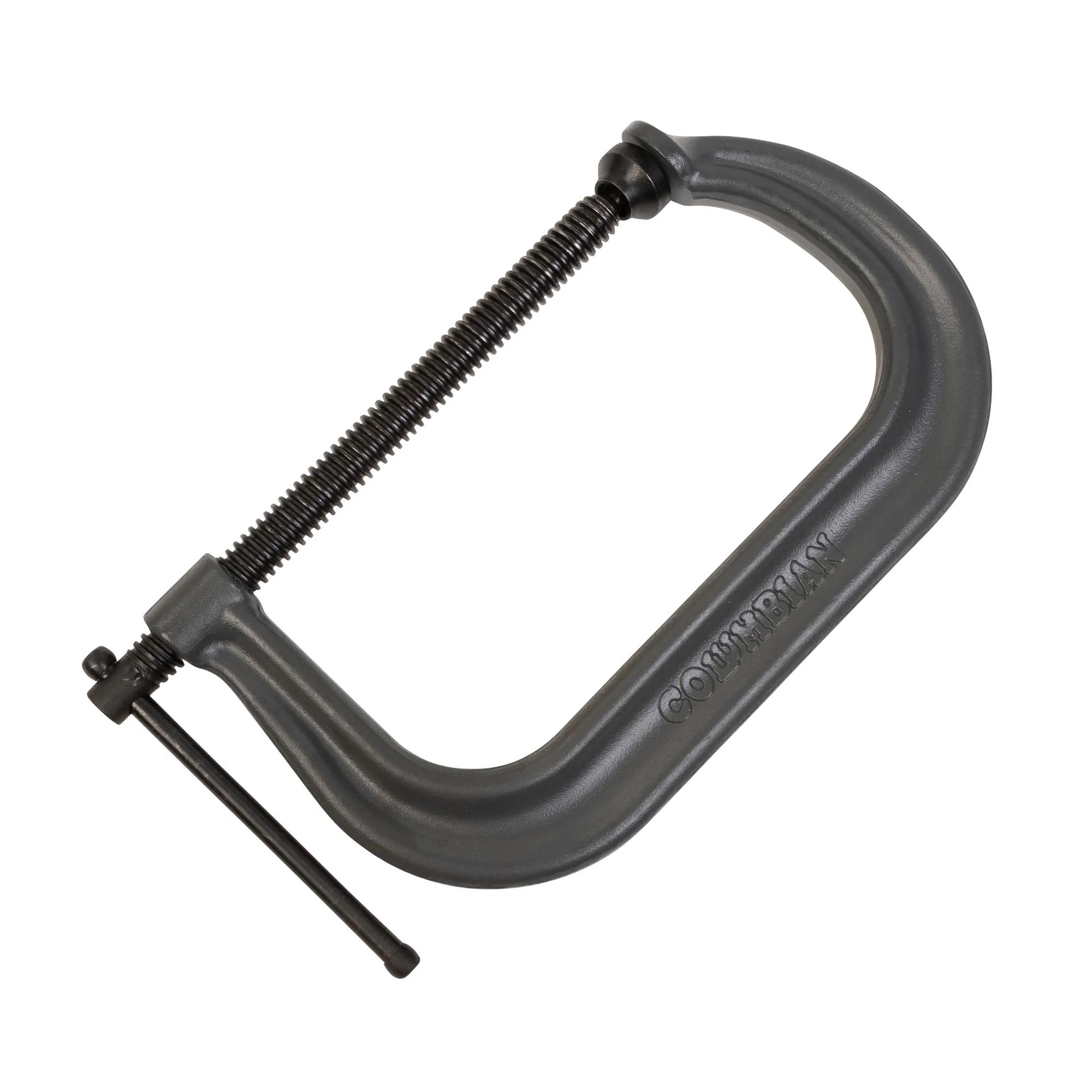 400 Series C-Clamp, 0 - 8 in. Opening Capacity, 4-1/2 in.  Throat Depth (H408)