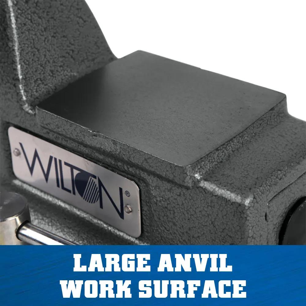 6 in. Mechanics Vise with Swivel Base