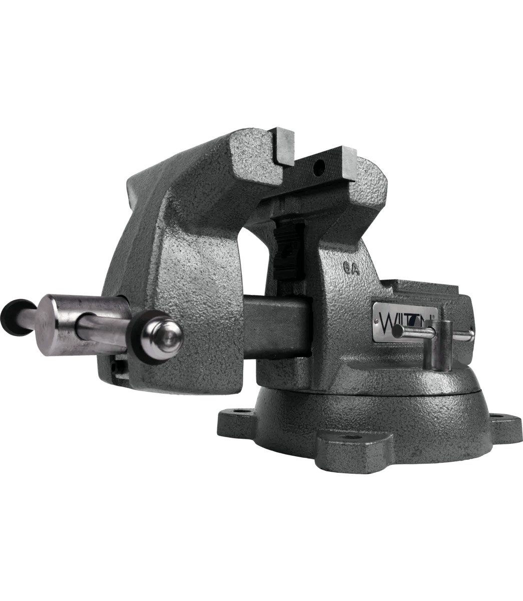 6 in. Mechanics Vise with Swivel Base