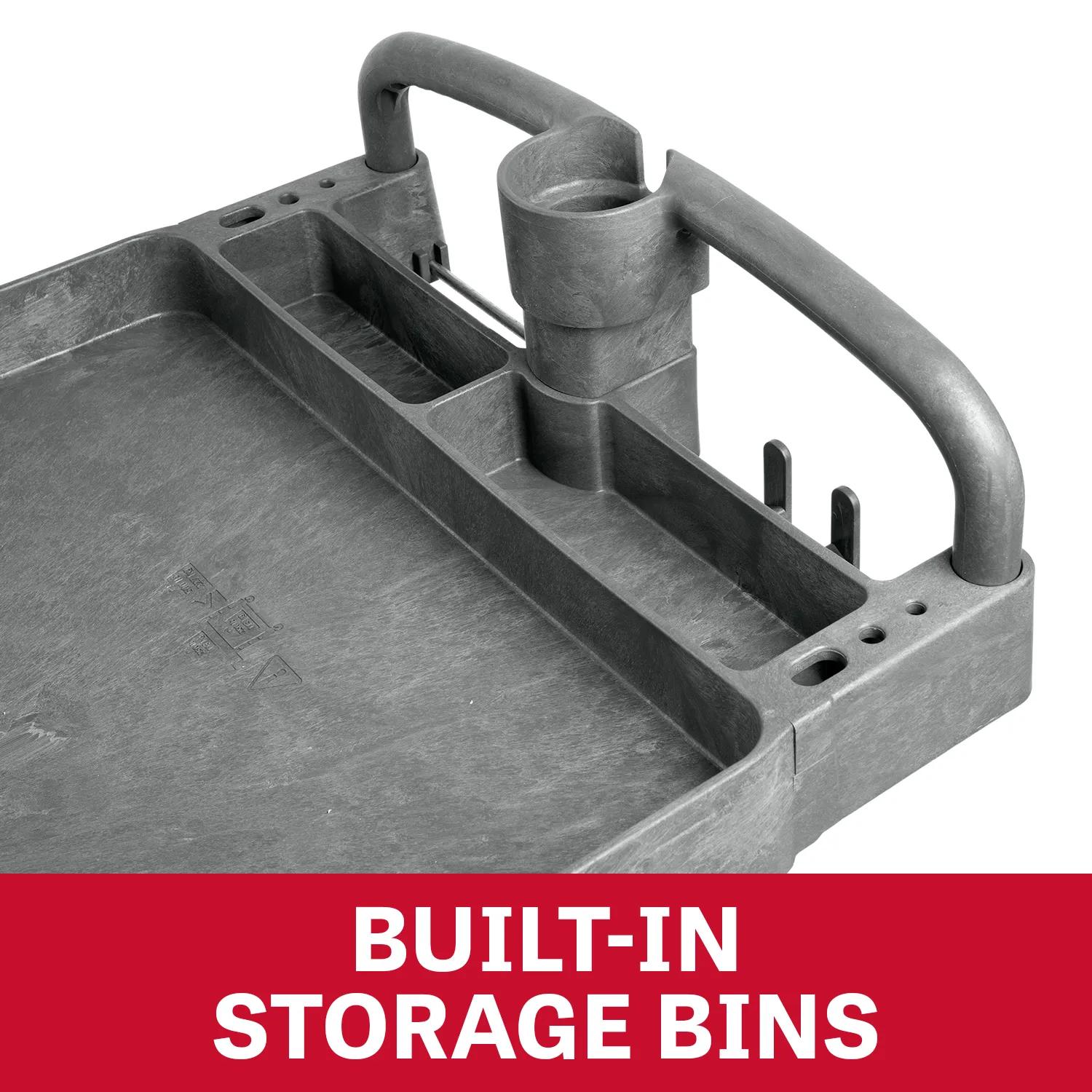 500 lb Capacity, Resin Utility Cart(PUC-4325)