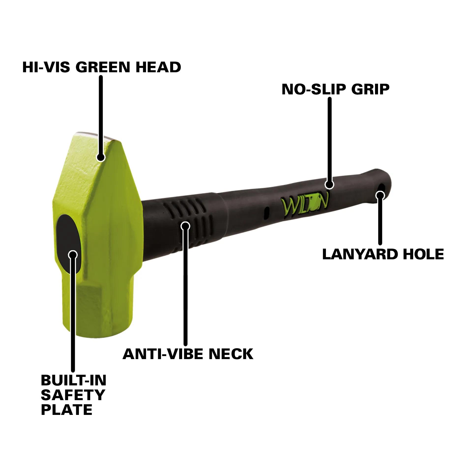 2 Lb Head, 16 in.  B.A.S.H Cross Pein Hammer