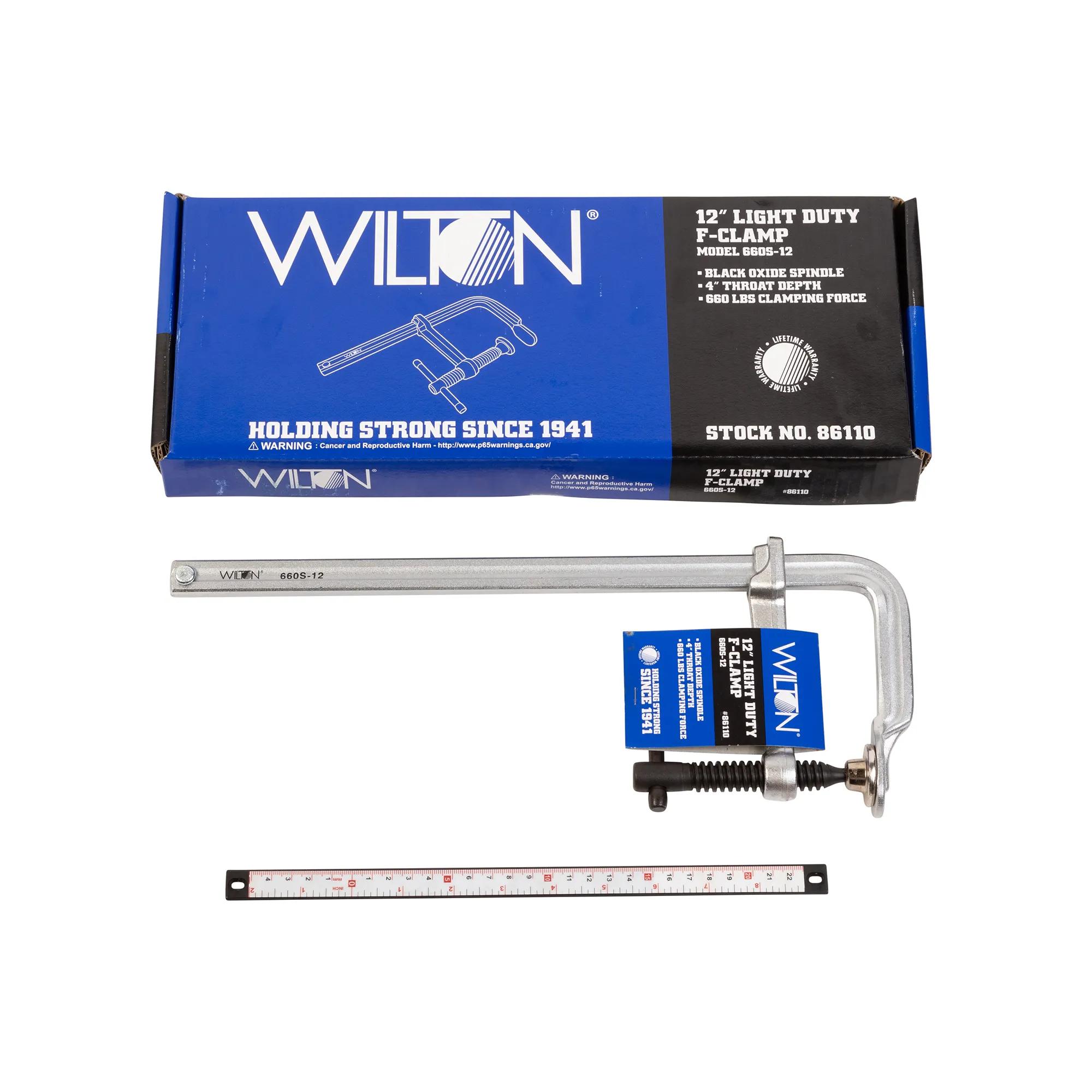 12 in.  Light Duty F-Clamp - (660S-12)