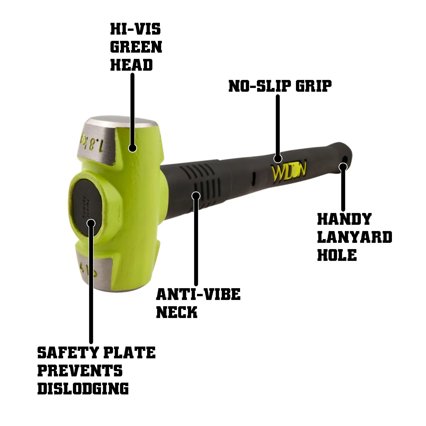 4 Lb Head, 16 in.  B.A.S.H Sledge Hammer