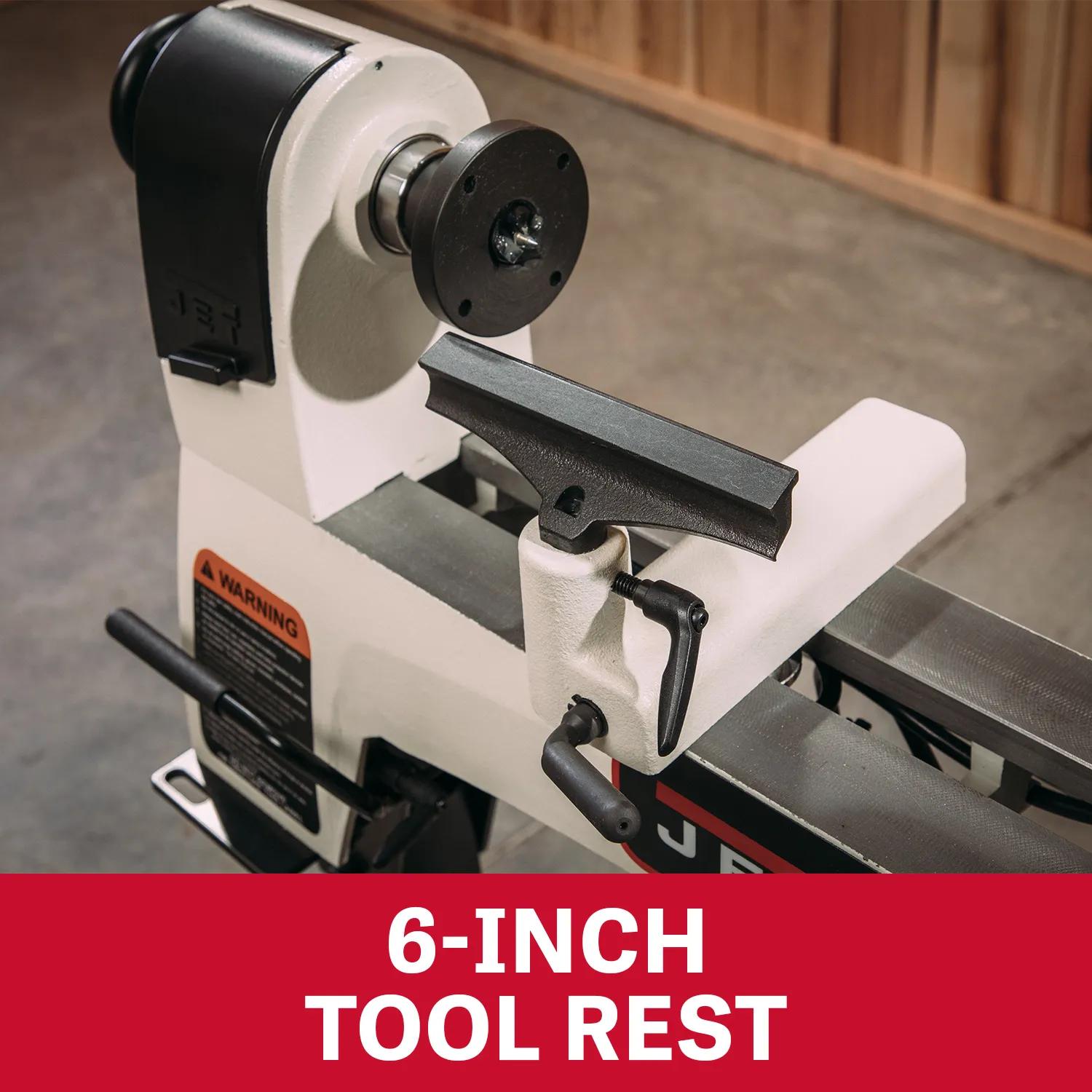 10" x 15" Vari. Speed Wood Lathe, 0.5HP, 115V 1PH(JWL-1015VS)