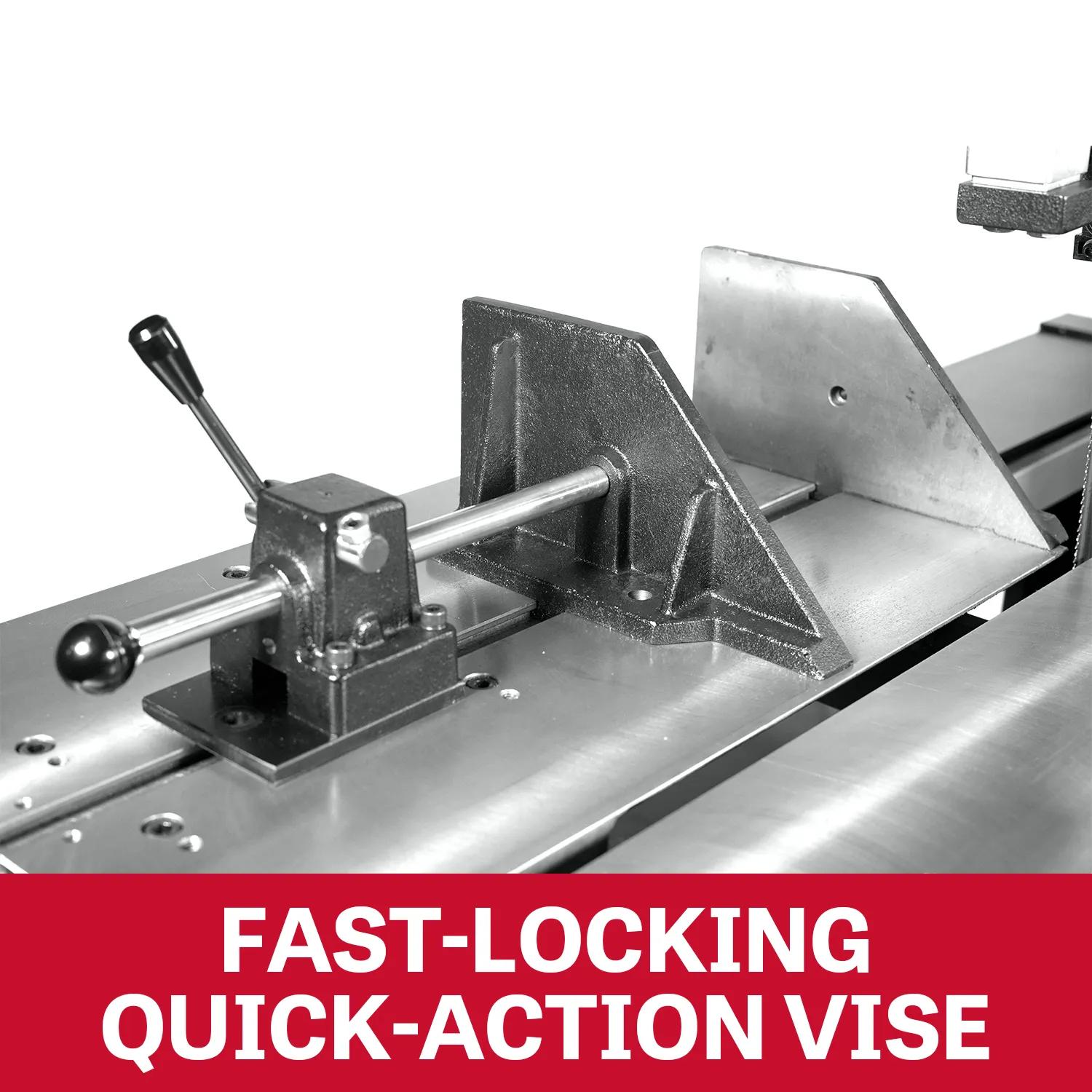 16"  EVS Vert. Tilt Frame Bandsaw, 2HP, 230V 3PH(EVTBS16V-230)