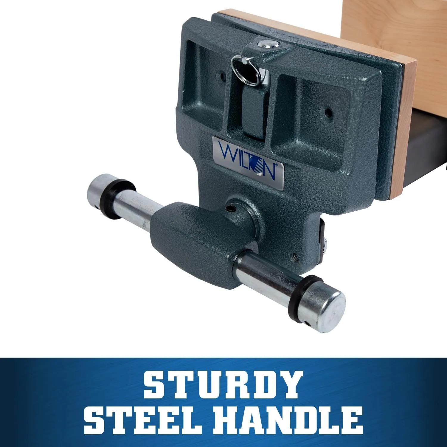 4 x 10 in. Rapid Acting Pivot Woodworkers Vise