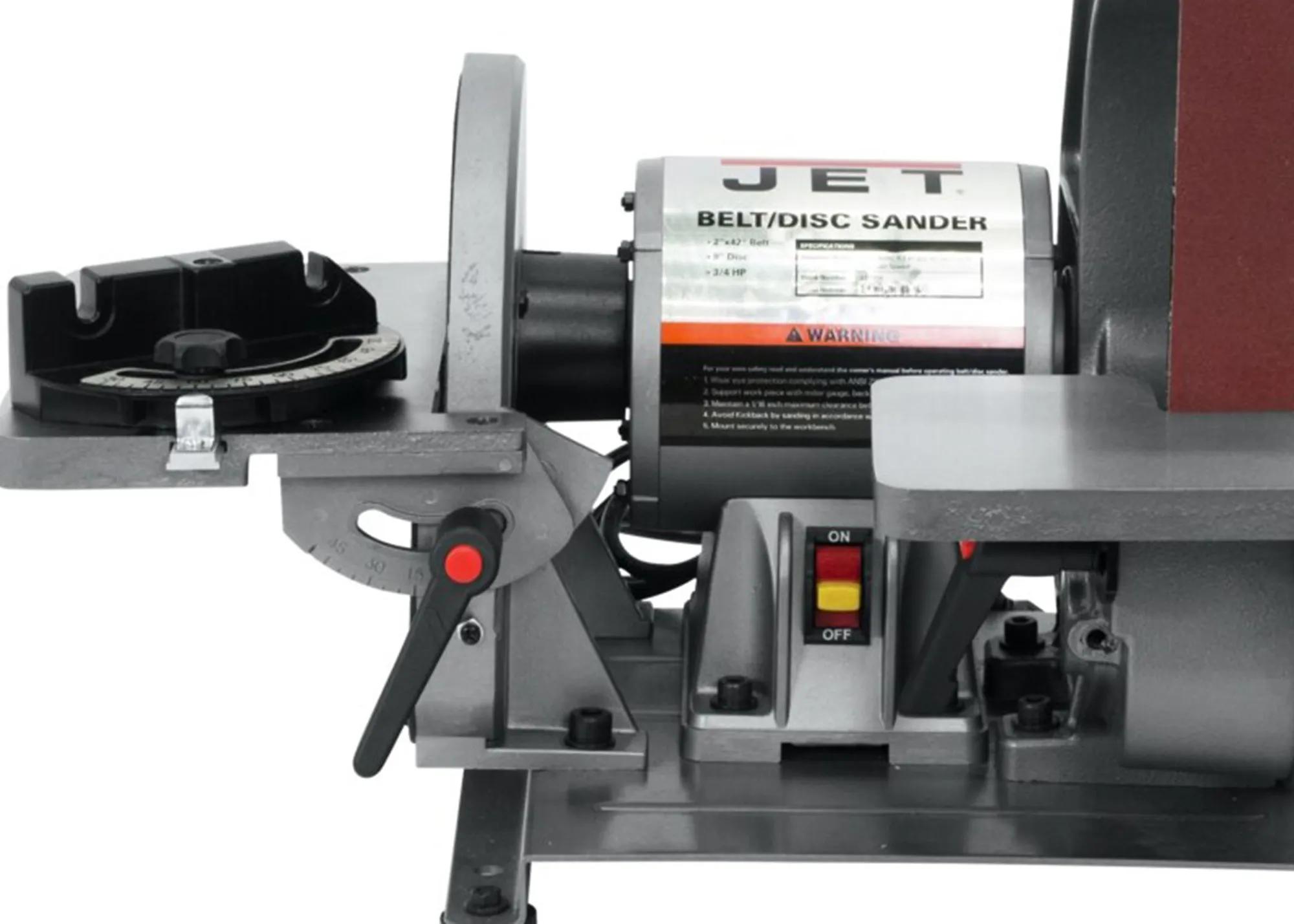 2 x 42, Bench Belt Grinder & Disc Sander, 0.75HP, 115V 1PH(J-41002)