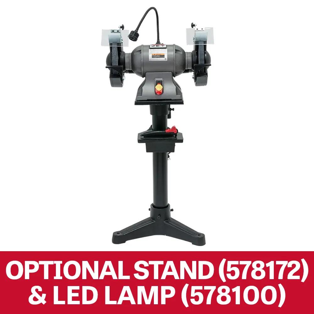 10" Industrial Bench Grinder, 1.5HP, 115/230V 1PH(IBG-10)