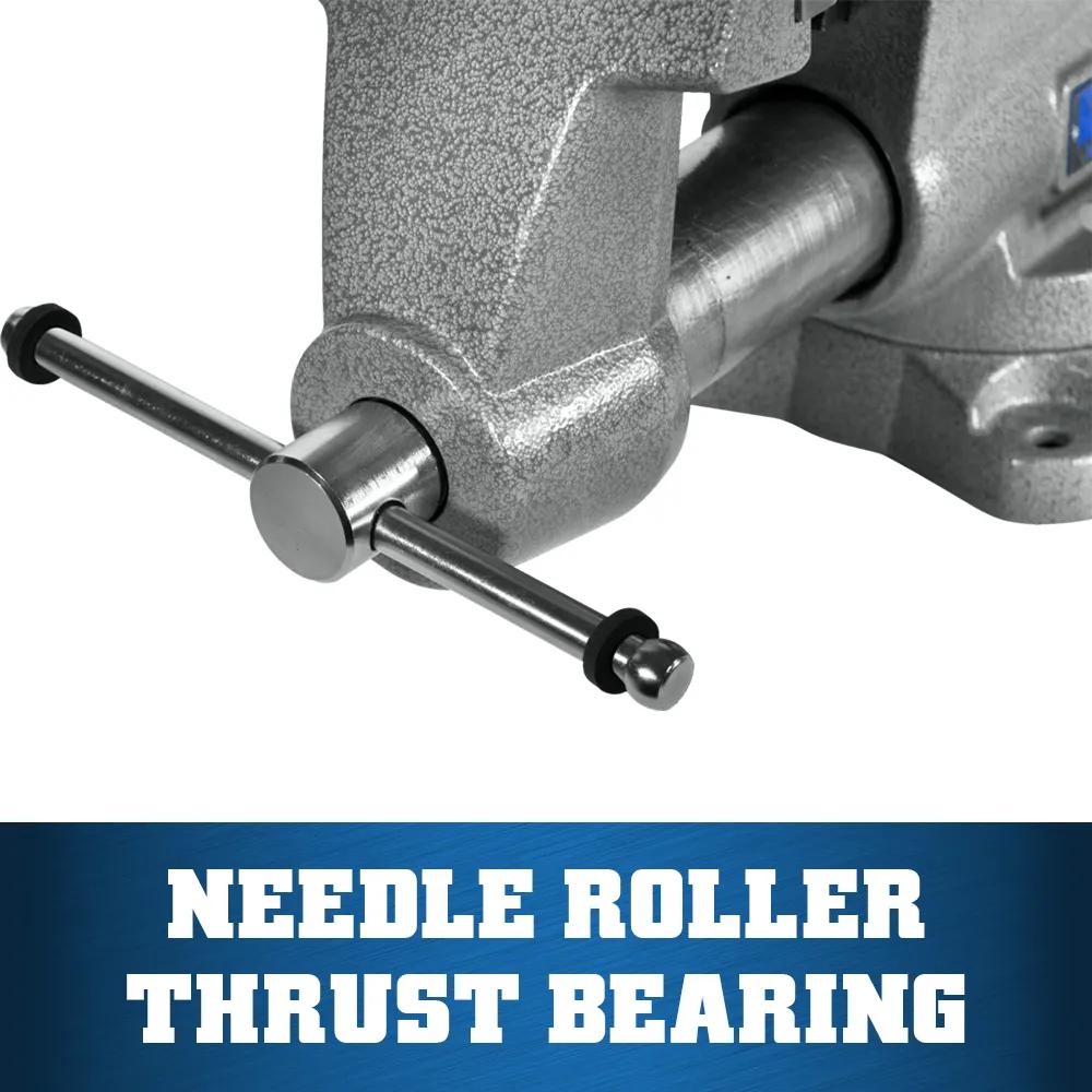 6-1/2 in. Mechanics Pro Vise with 360-Degree Swivel Base