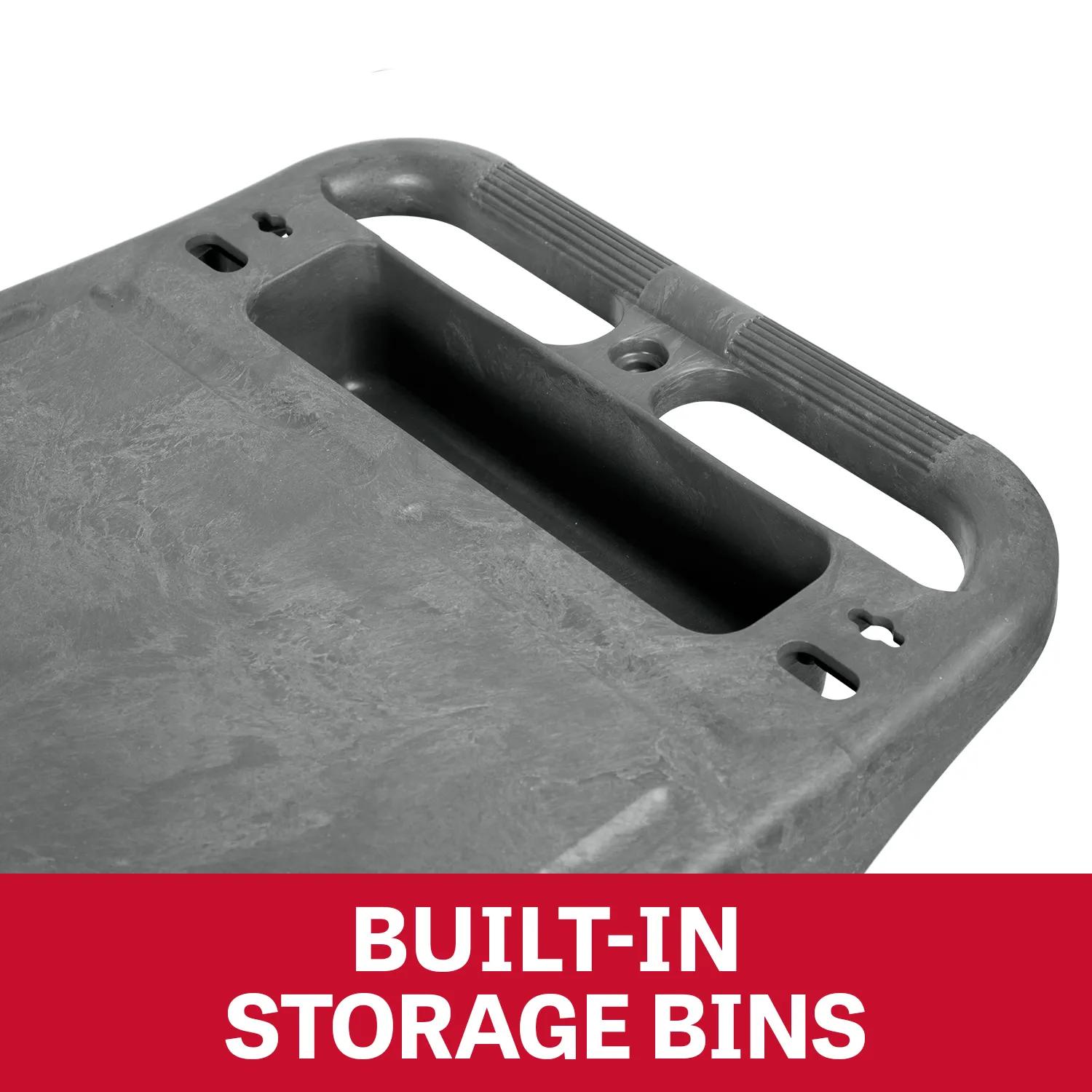 550 lb Capacity, Resin Flat Top Utility Cart(PUC-3819)