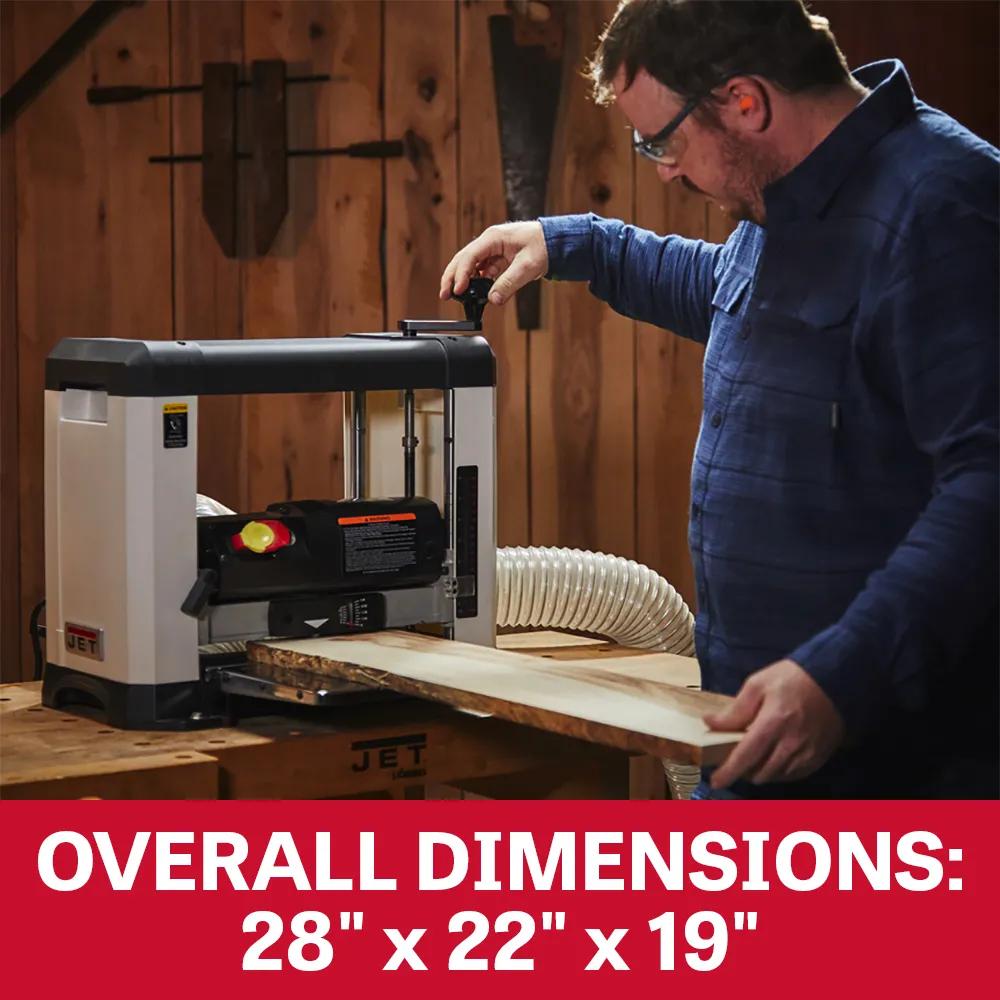 13"  Helical Style Bench Top Planer, 2HP, 115V 1PH(JWP-13BT)