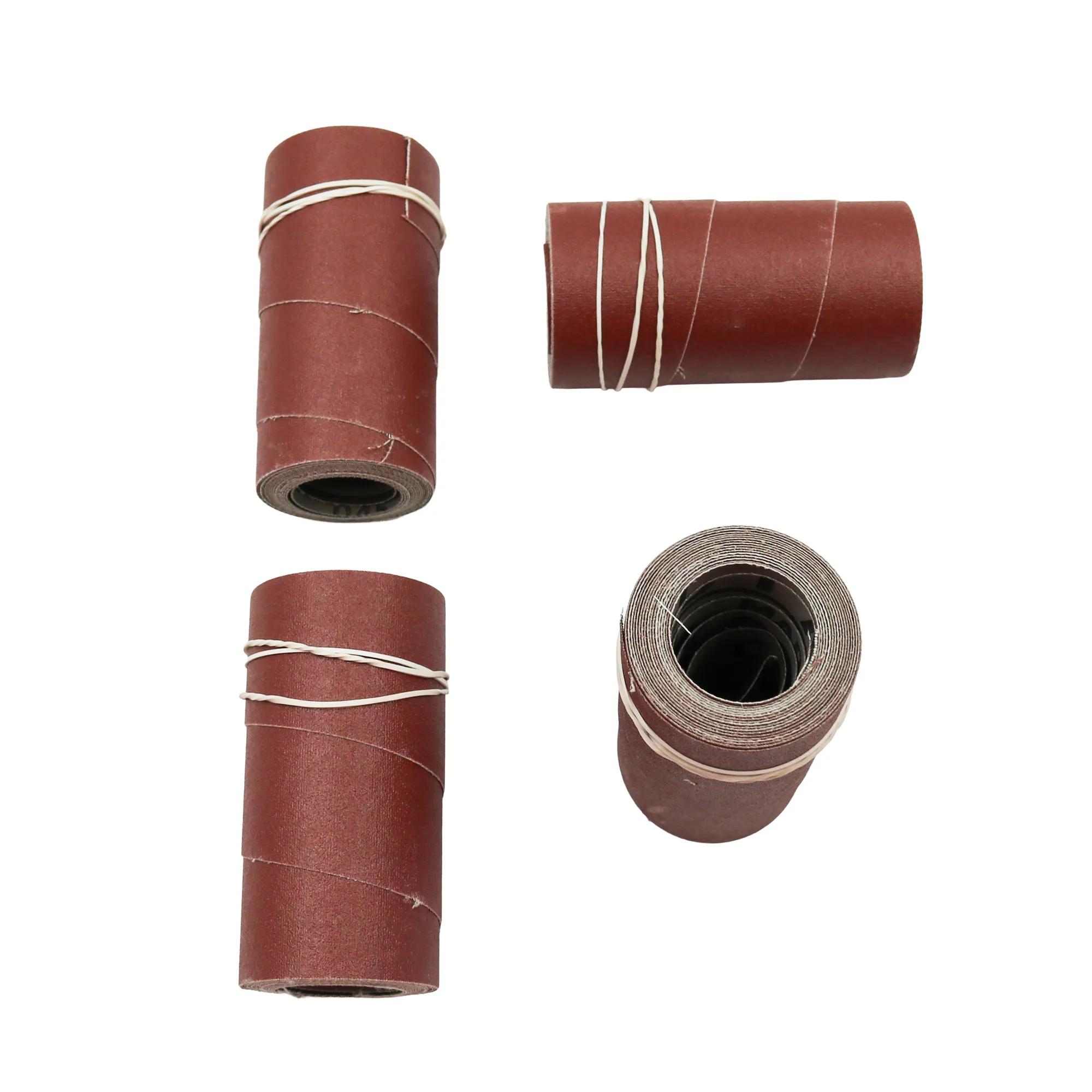 18" Ready-to-Wrap Abrasive Sandpaper, 220 Grit (4-Pack)