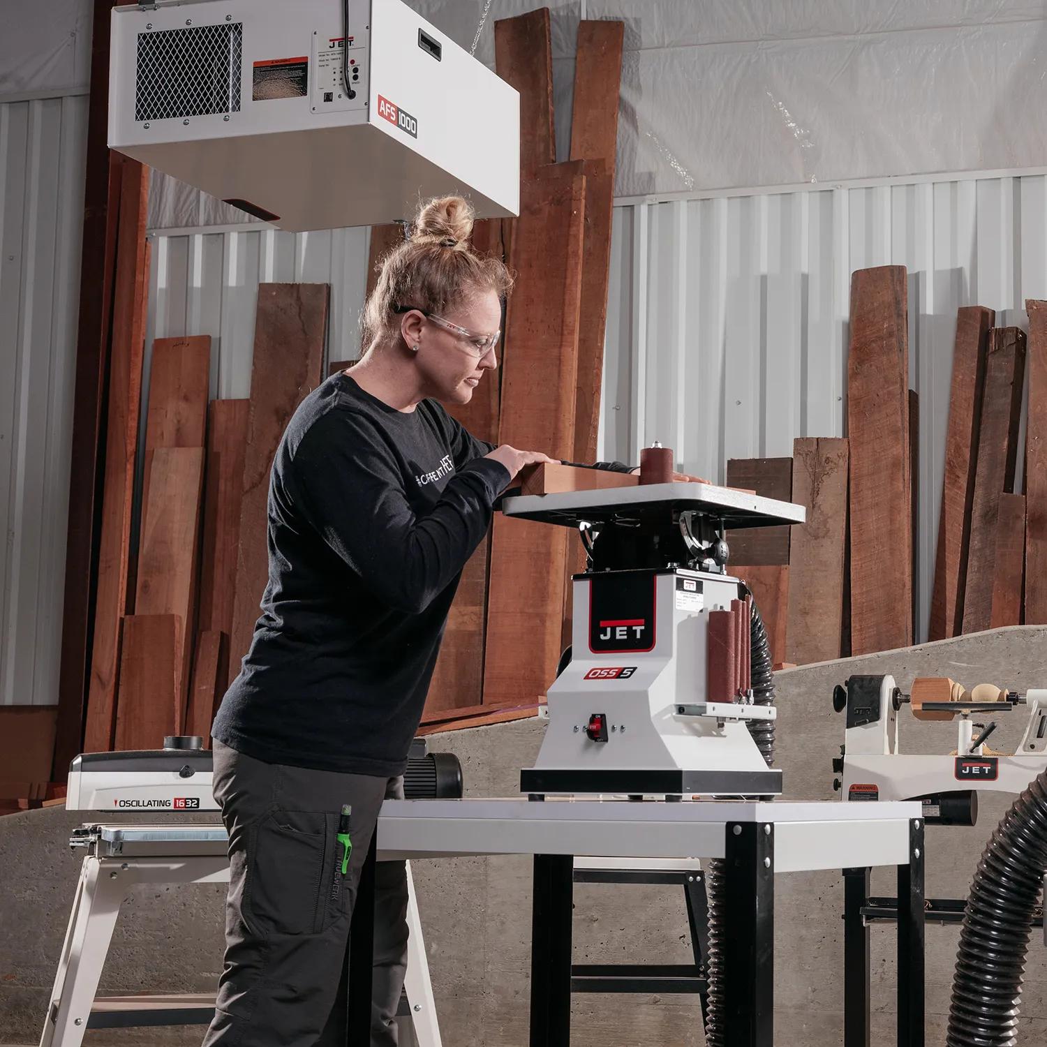 Benchtop Oscillating Spindle Sander, 1/2HP, 115V 1PH(JBOS-5)