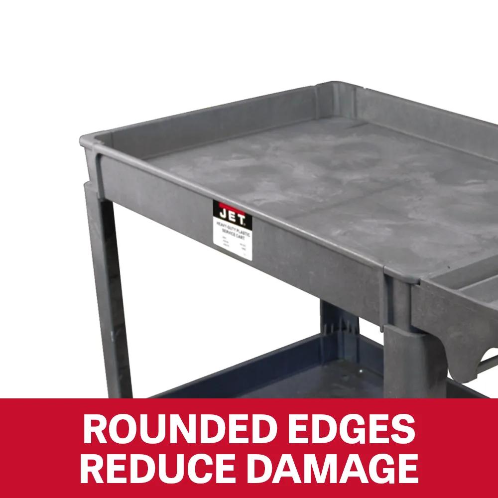 550 lb Capacity, Resin Utility Cart(PUC-3725)