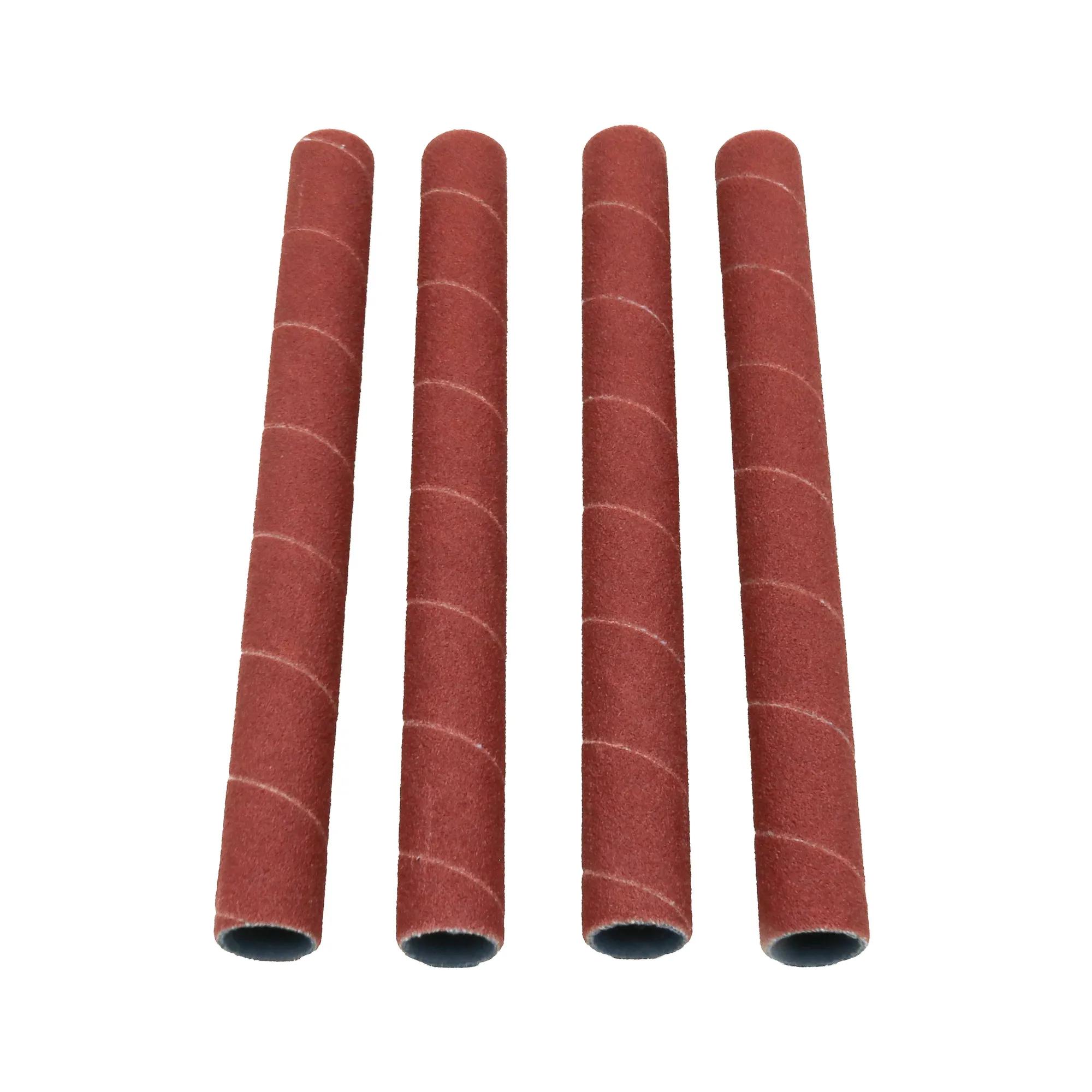 Sanding Sleeves, 1/2 x 6 in, 100 Grit, Pack of 4