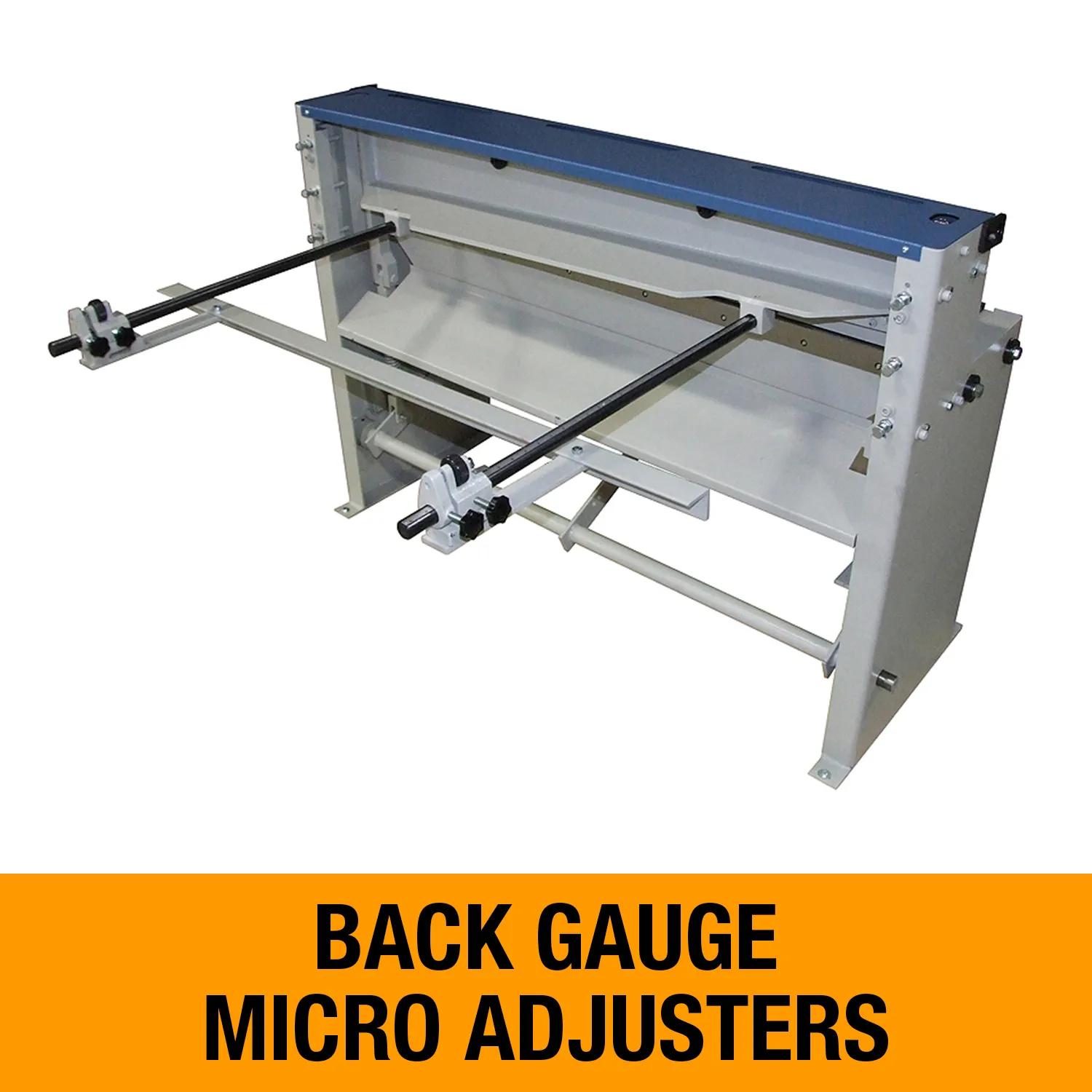 Graduated Back Gauge Slide