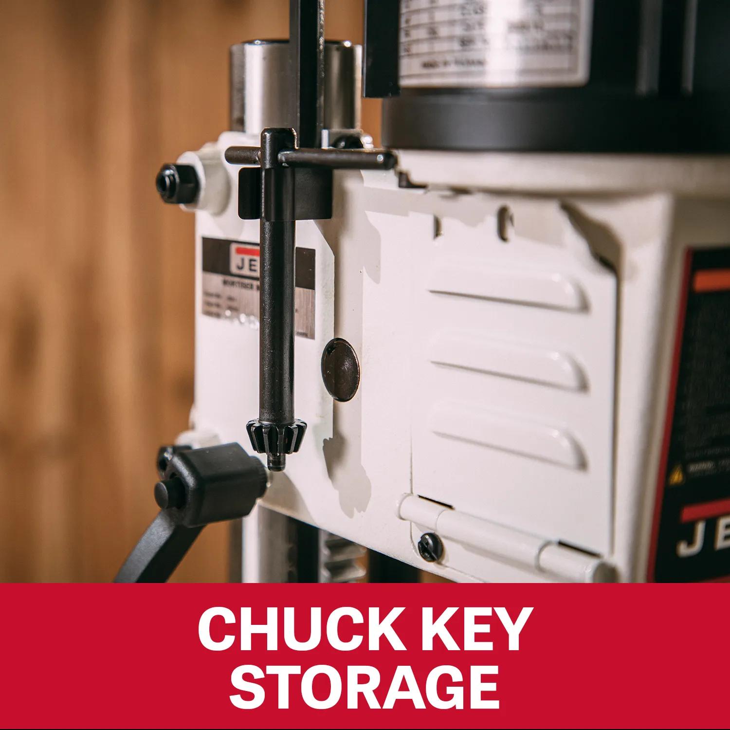 1/2" Capacity, Benchtop Mortise , 1725 RPM, 1/2HP, 115V 1PH(JBM-5)