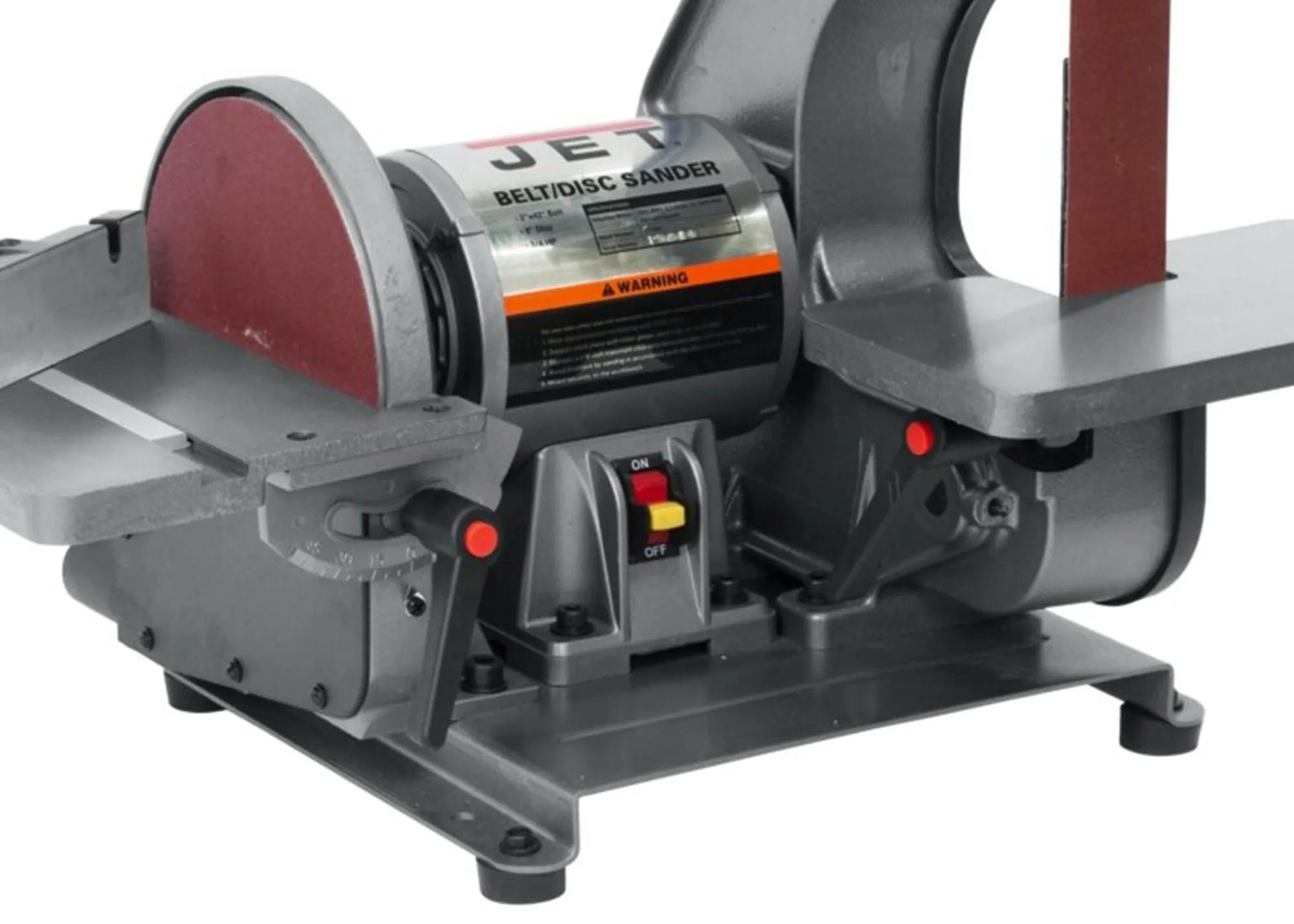 2 x 42, Bench Belt Grinder & Disc Sander, 0.75HP, 115V 1PH(J-41002)